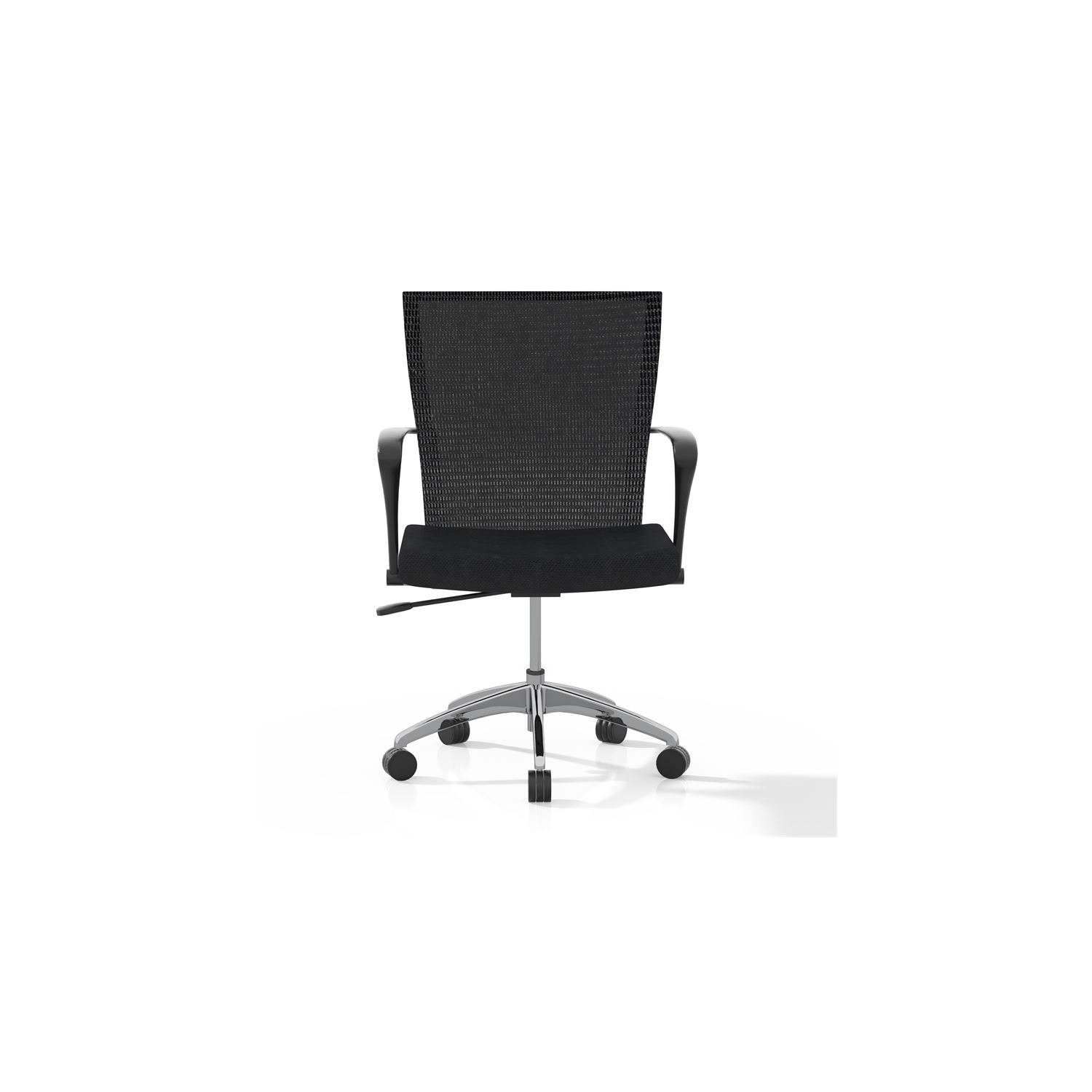 Mayline Valore Training Series Height Adjustable Task Chair in Black