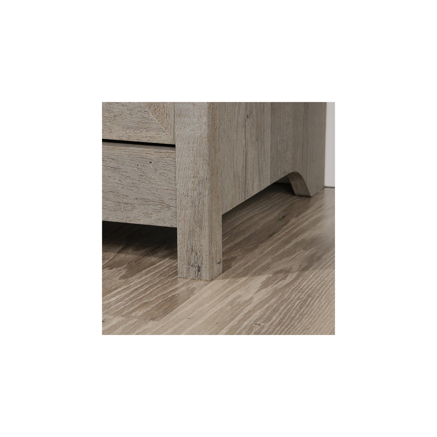 Sauder – Bibliothèque à 3 tablettes en bois d’ingénierie Cottage Road, chêne mystique