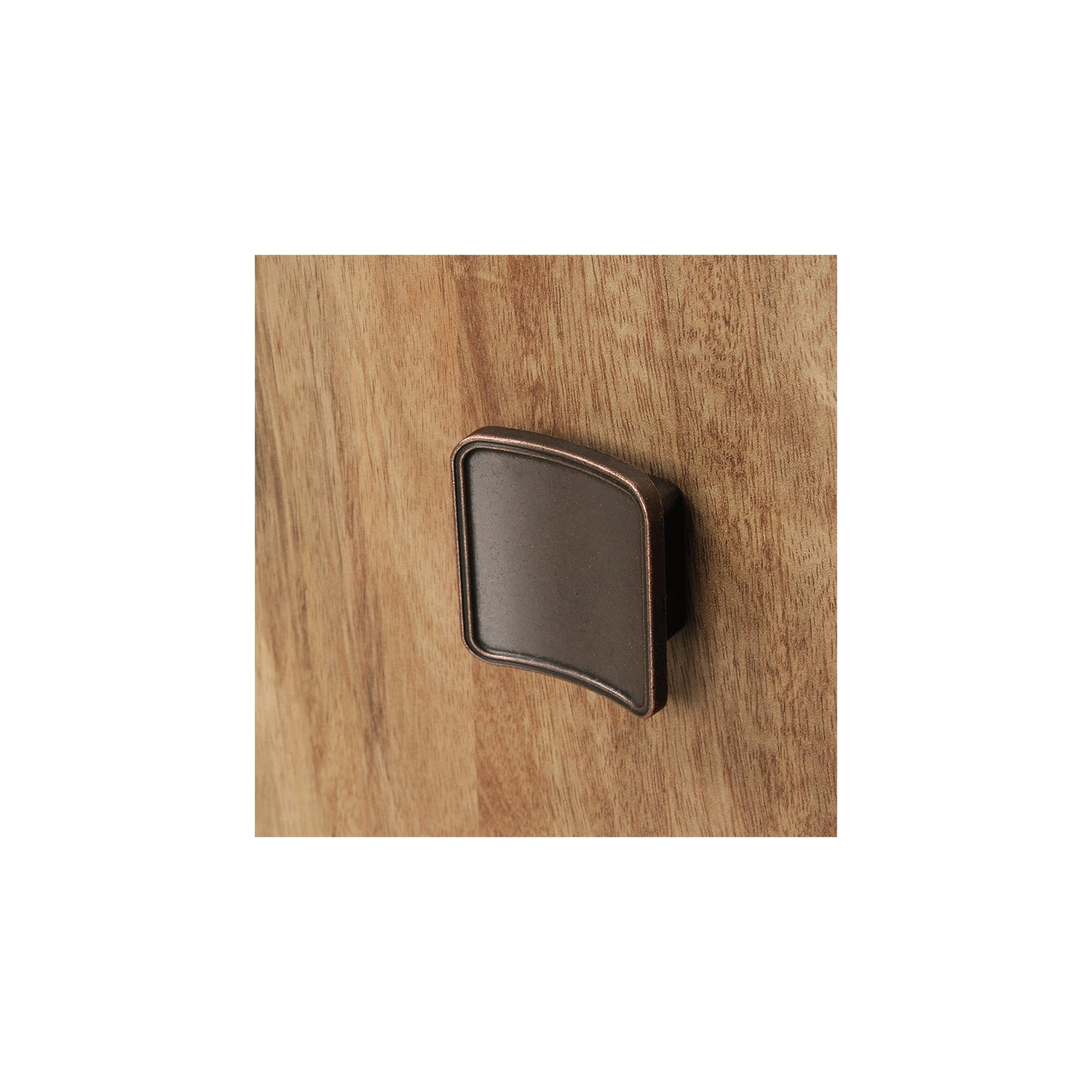 Sauder – Bibliothèque en bois d’ingénierie Cannery Bridge à 9 compartiments, mangue sindoori