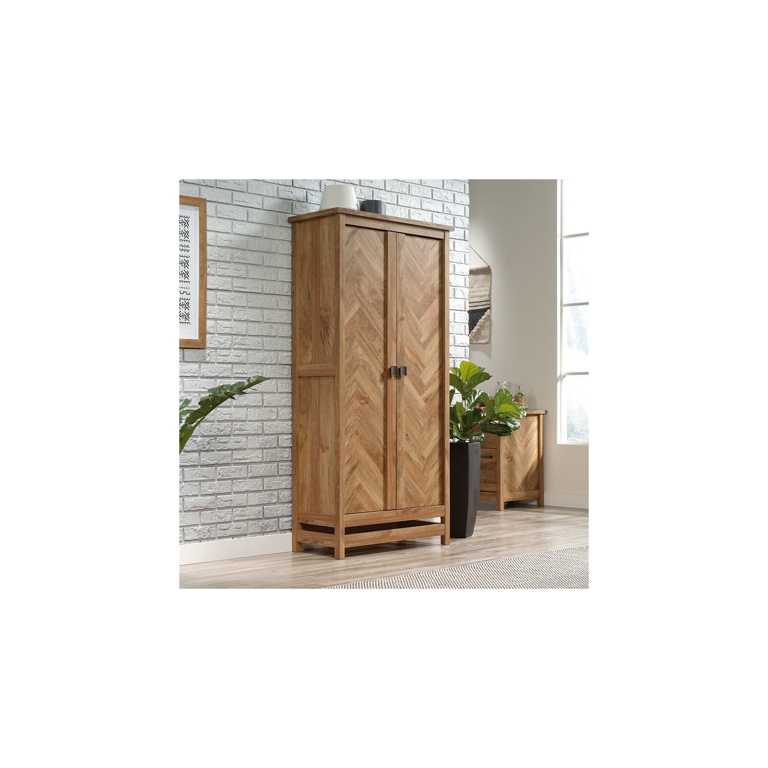 Sauder – Armoire de rangement Cannery Bridge, mangue sindoori