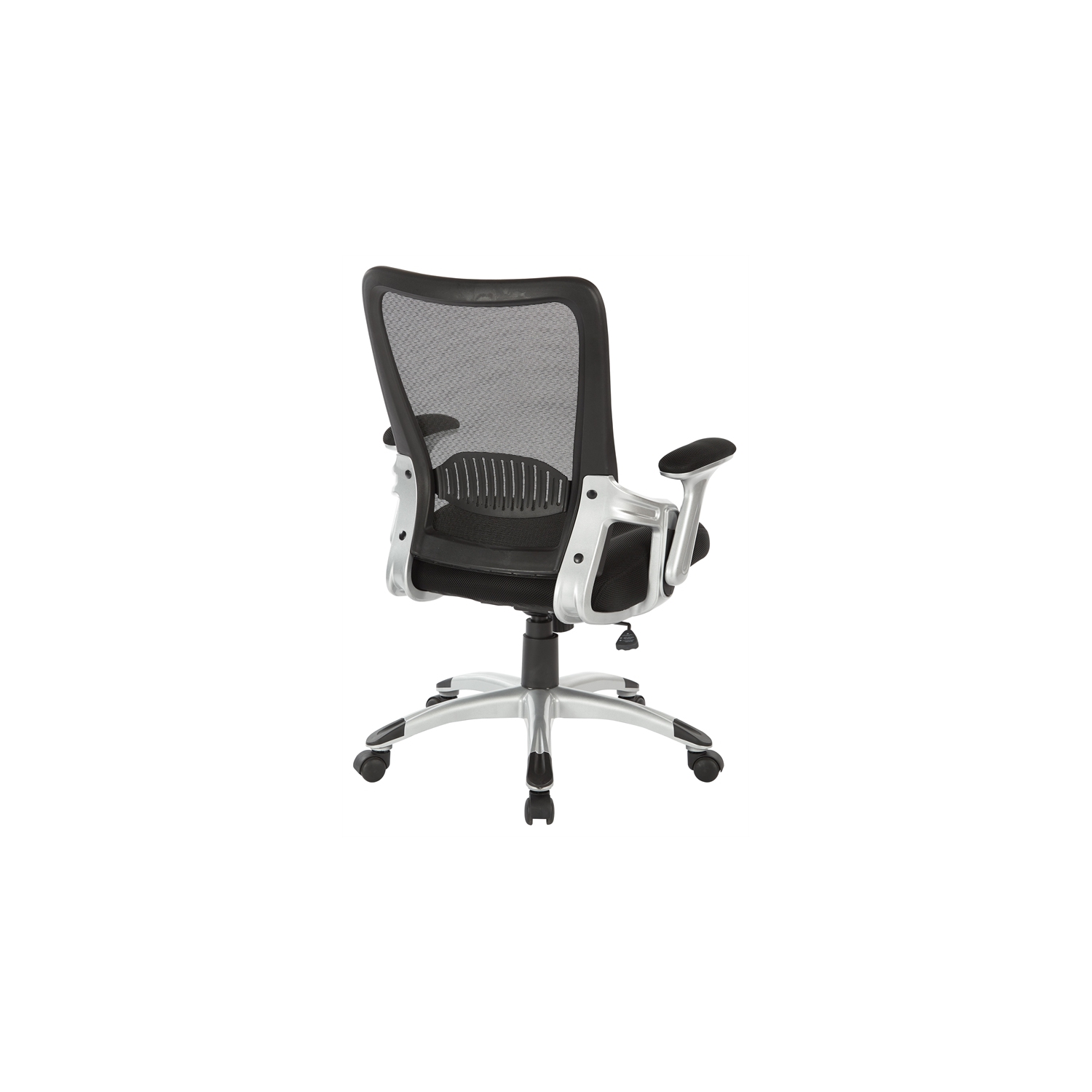 Work Smart Mesh Back Manager's Chair with Black Mesh Fabric Seat