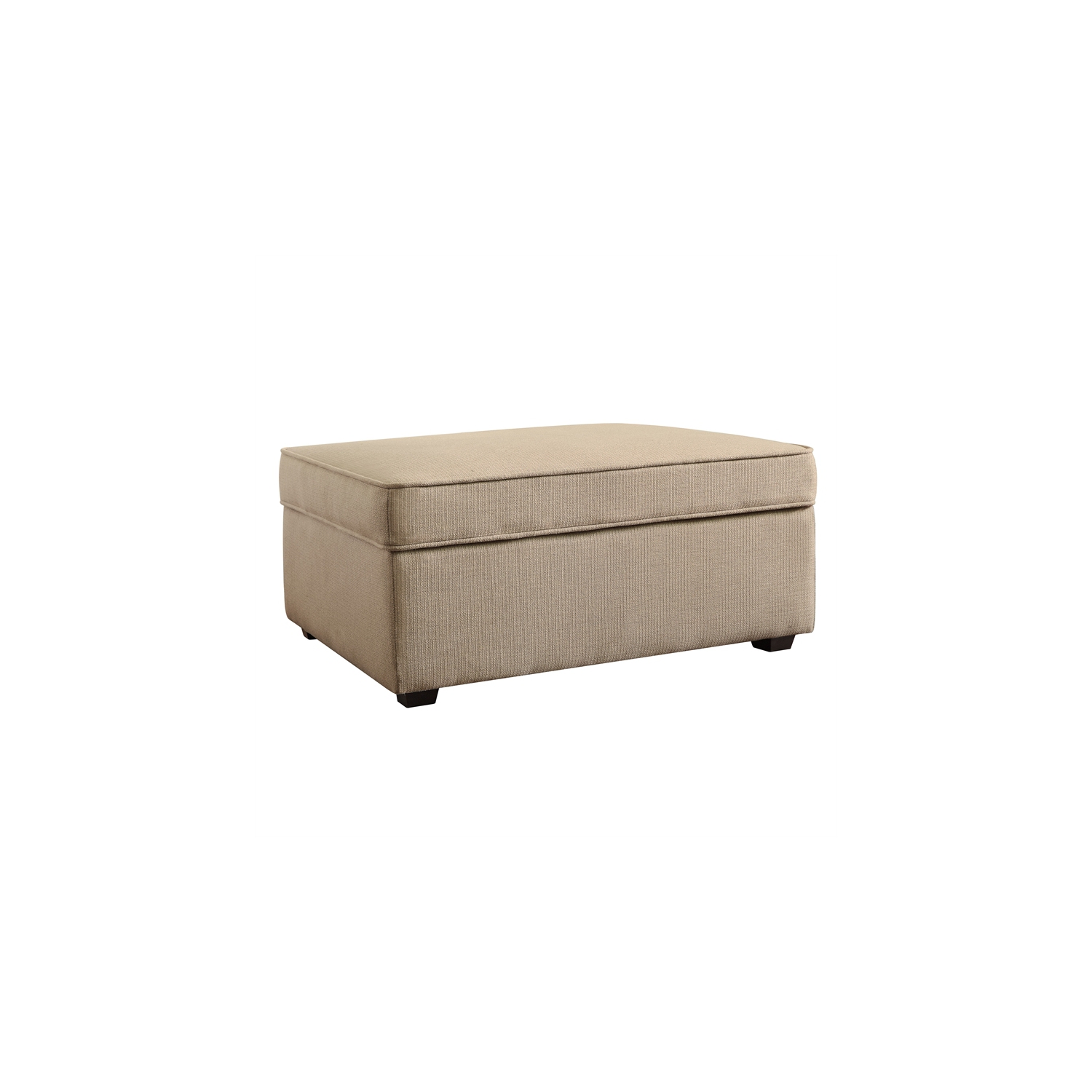 Serta at Home Olin Storage Ottoman in Beige