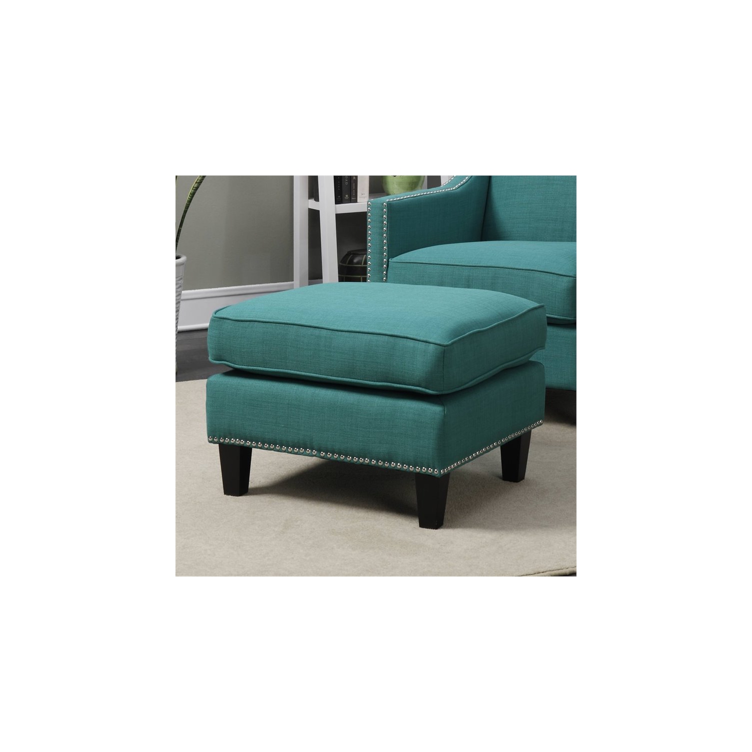 Pouf Emery de Picket House Furnishings - Sarcelle