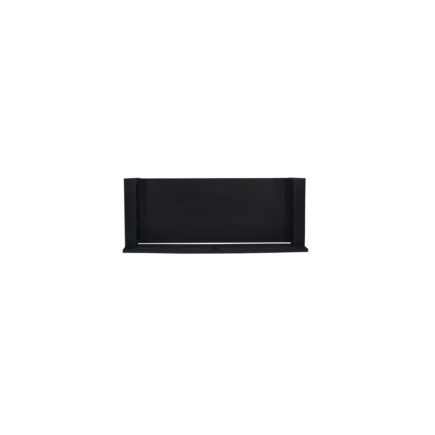 Linon Carlton Padded Storage Bench in Black