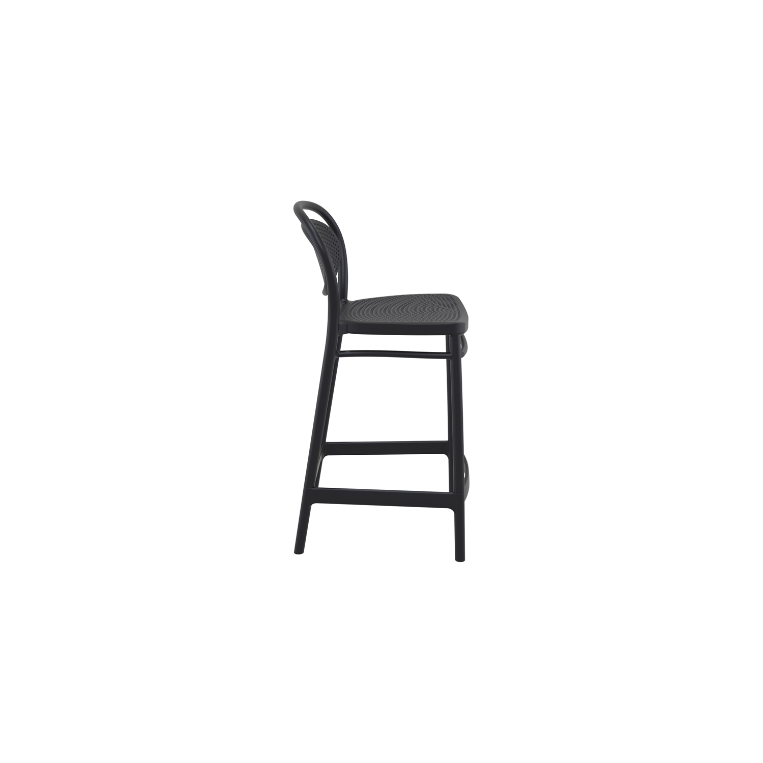 Compamia Marcel Indoor Outdoor Counter Stool Black