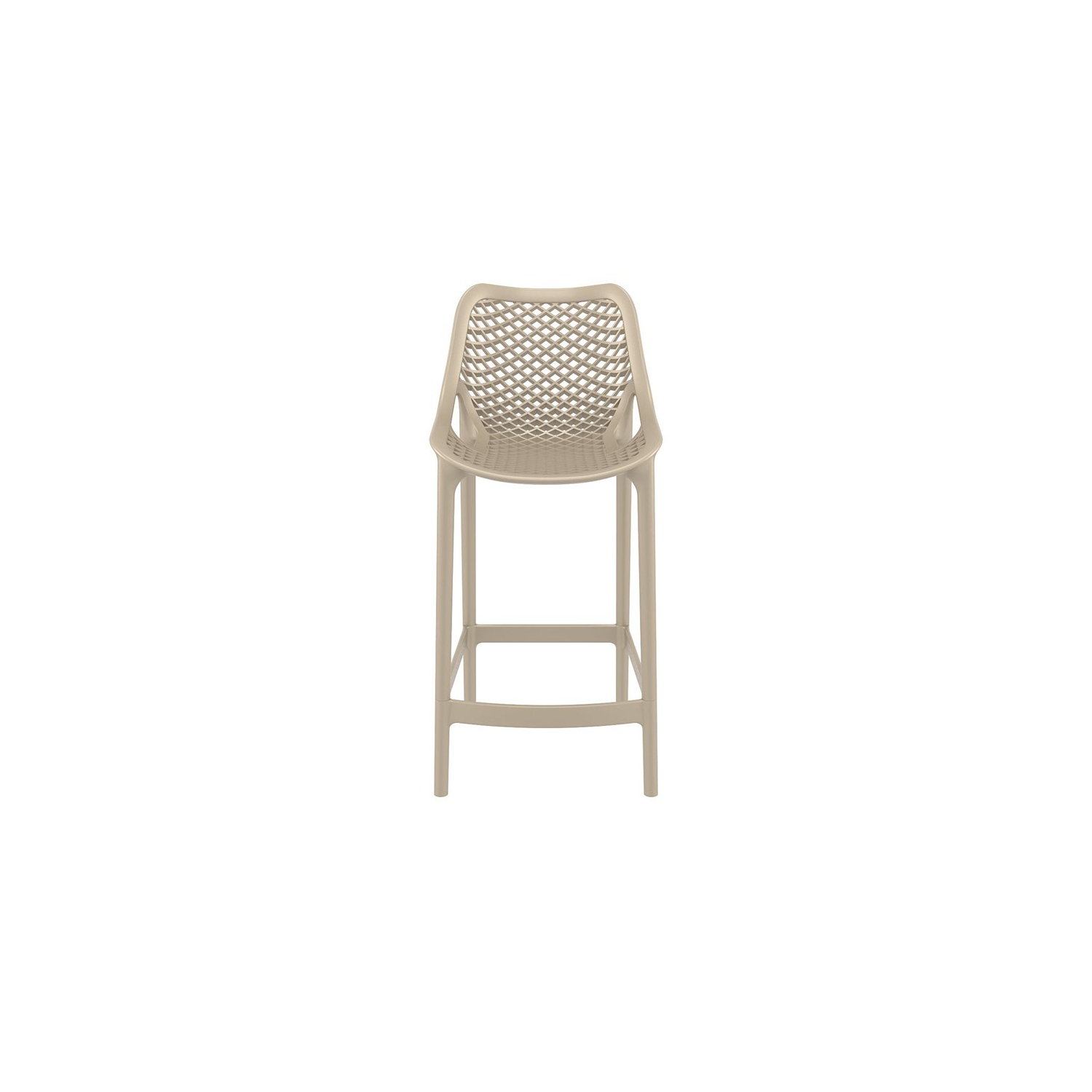 Compamia Air Patio Counter Stool in Taupe