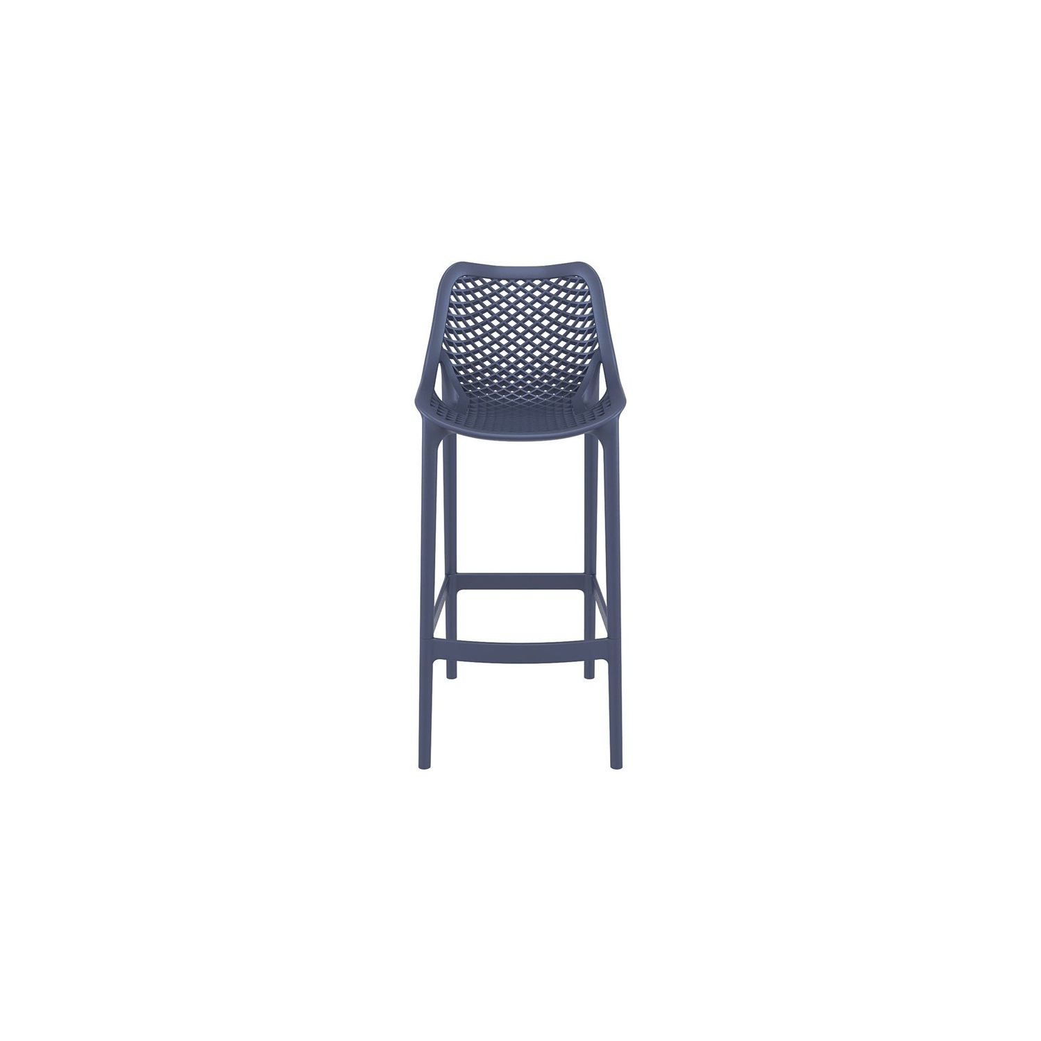 Compamia Air Patio Bar Stool in Dark Gray