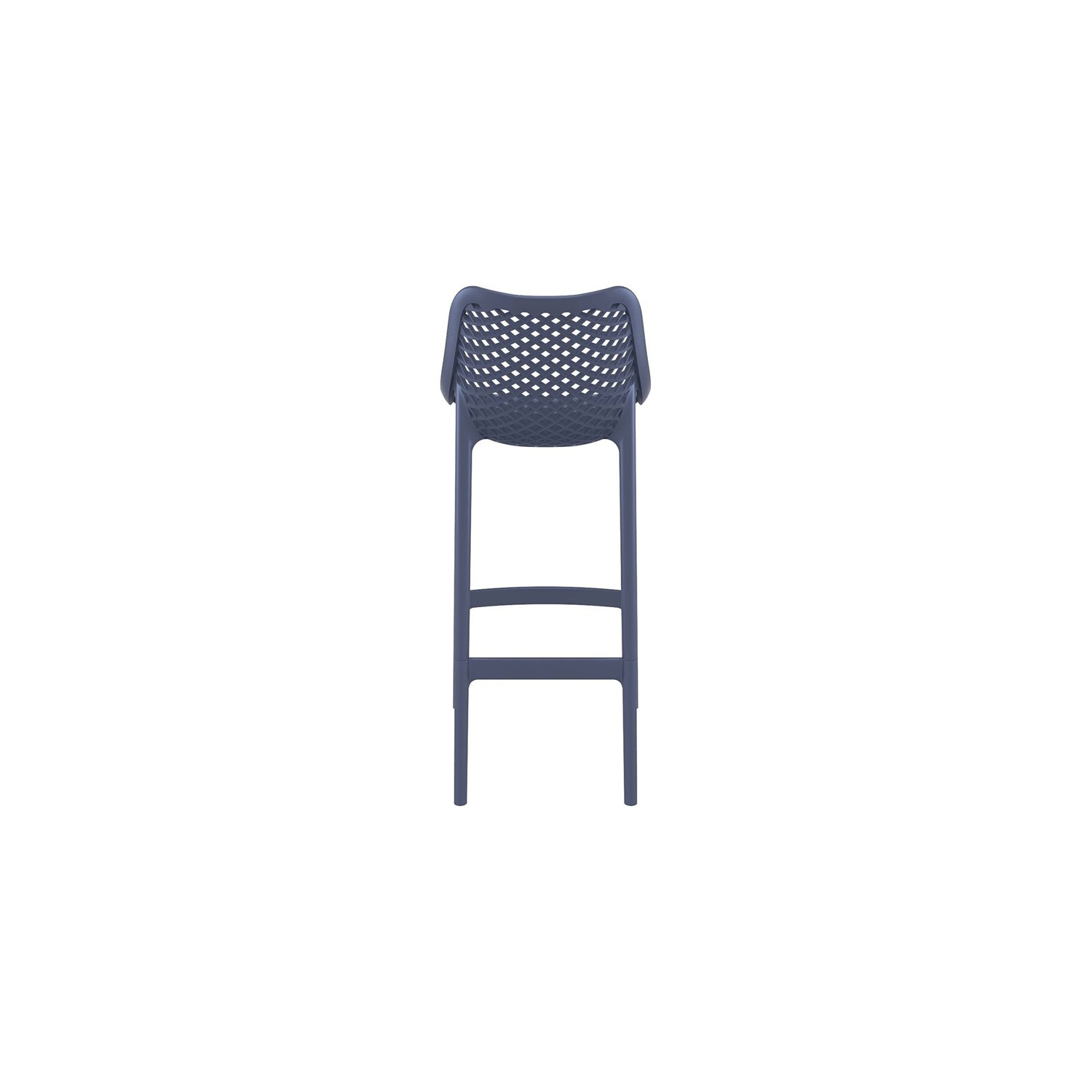 Compamia Air Patio Bar Stool in Dark Gray