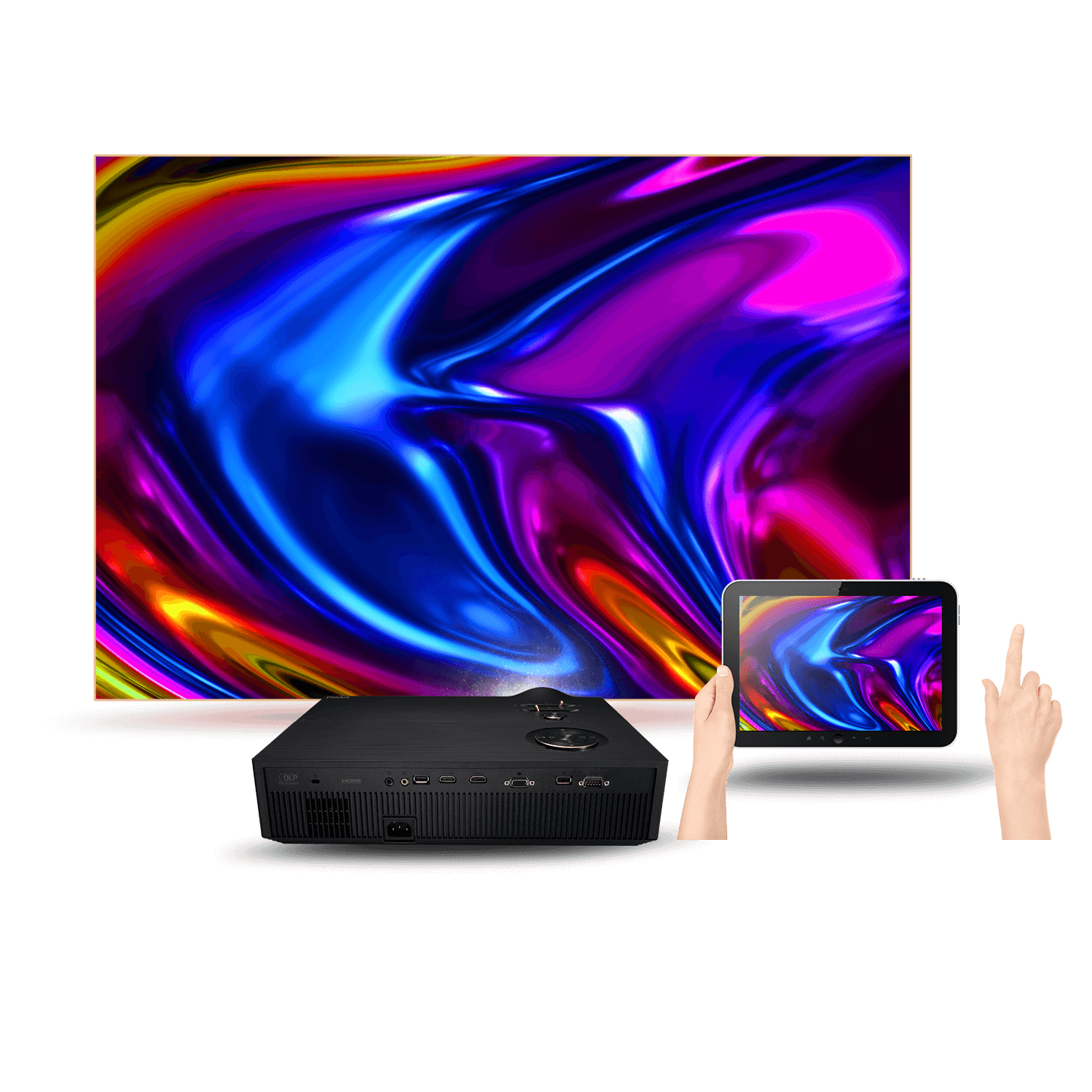 Asus LED Professional 3000 Lumen FHD DLP Projector - Black