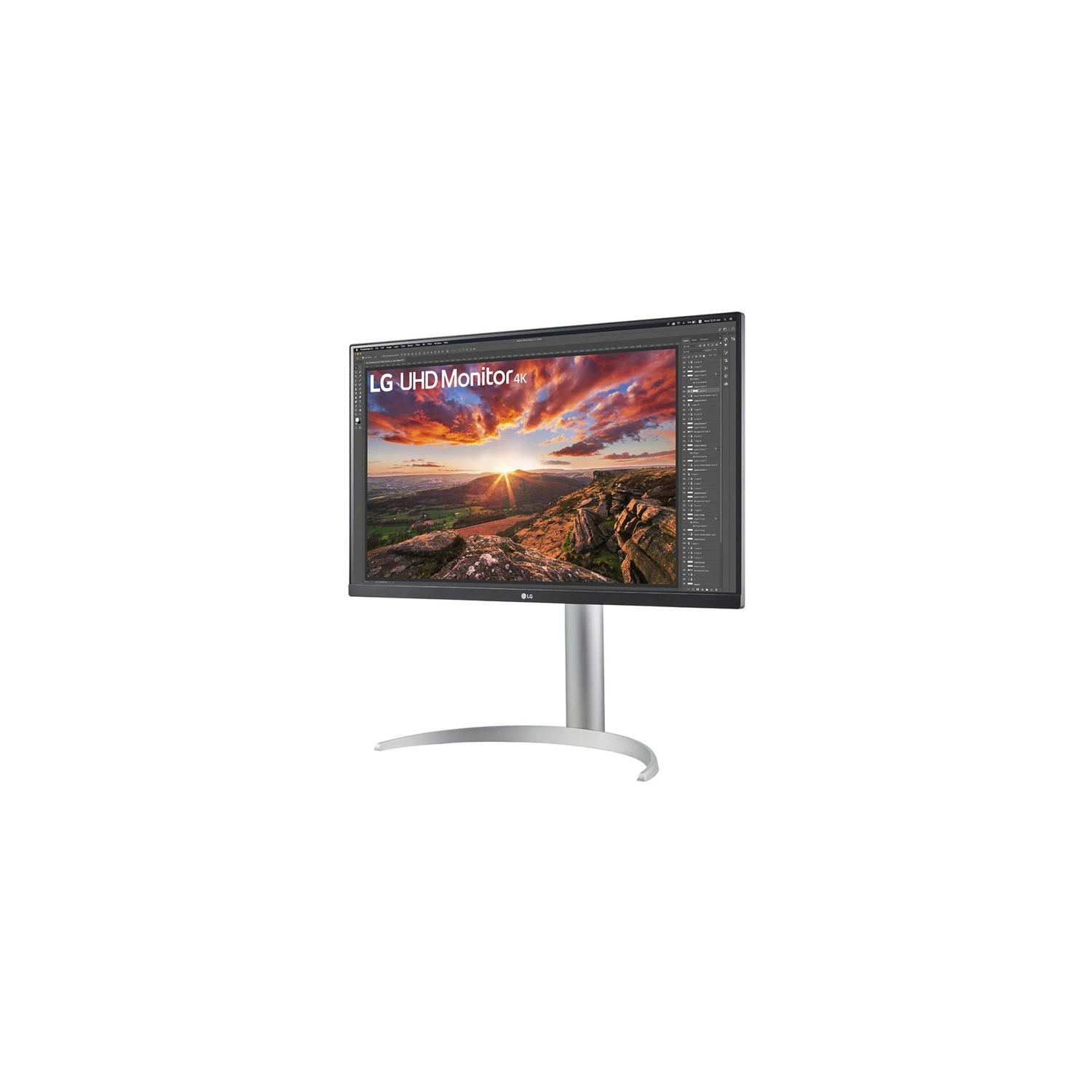 LG UltraFine 27UP850N-W 27" 4K UHD LCD Monitor with Height Adjustment