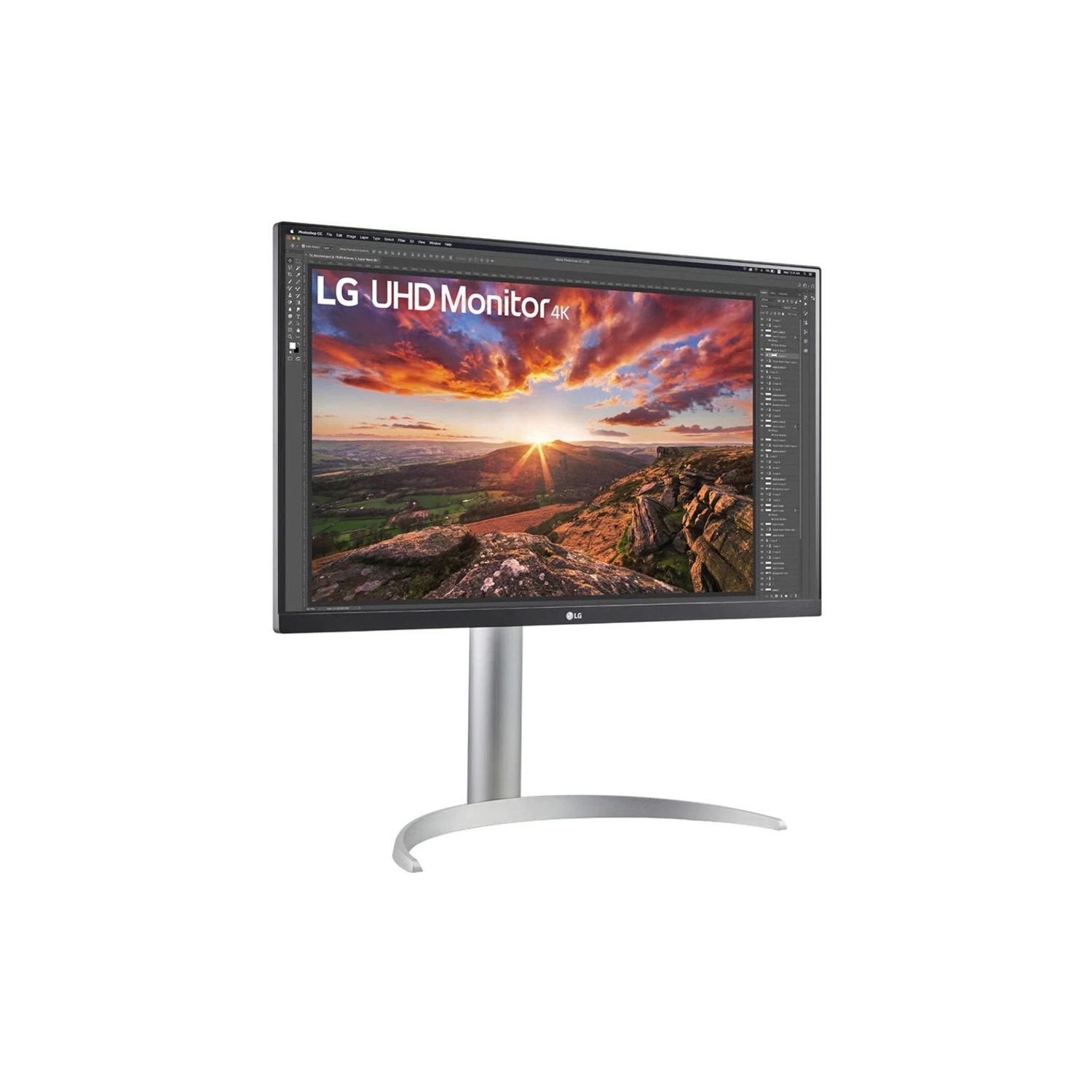 Moniteur ACL ultrafine 27UP850N-W UHD 4K de 27 po de LG avec réglage de la hauteur