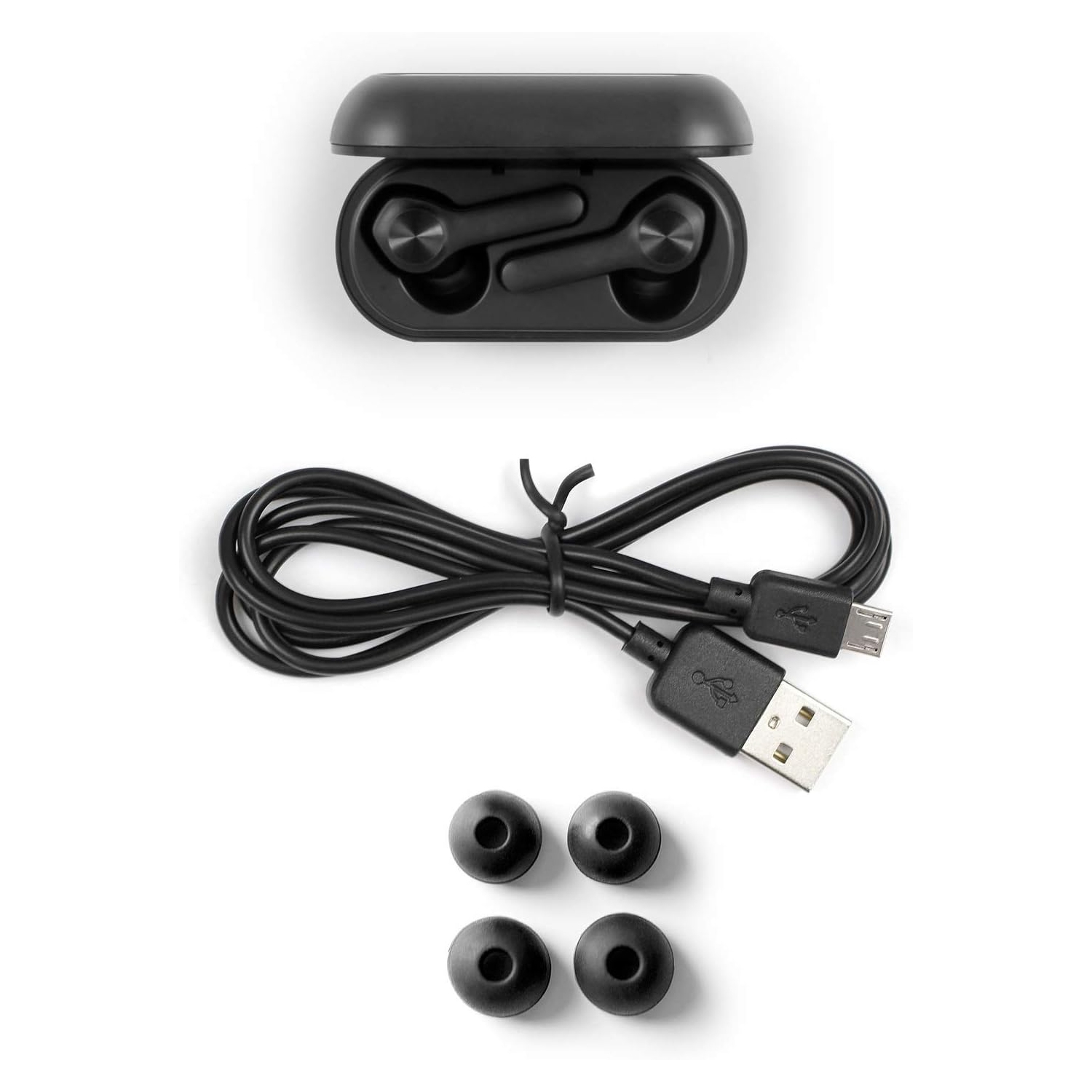 Aluratek ABHTWS01F Bluetooth 5 True Wireless Earbuds