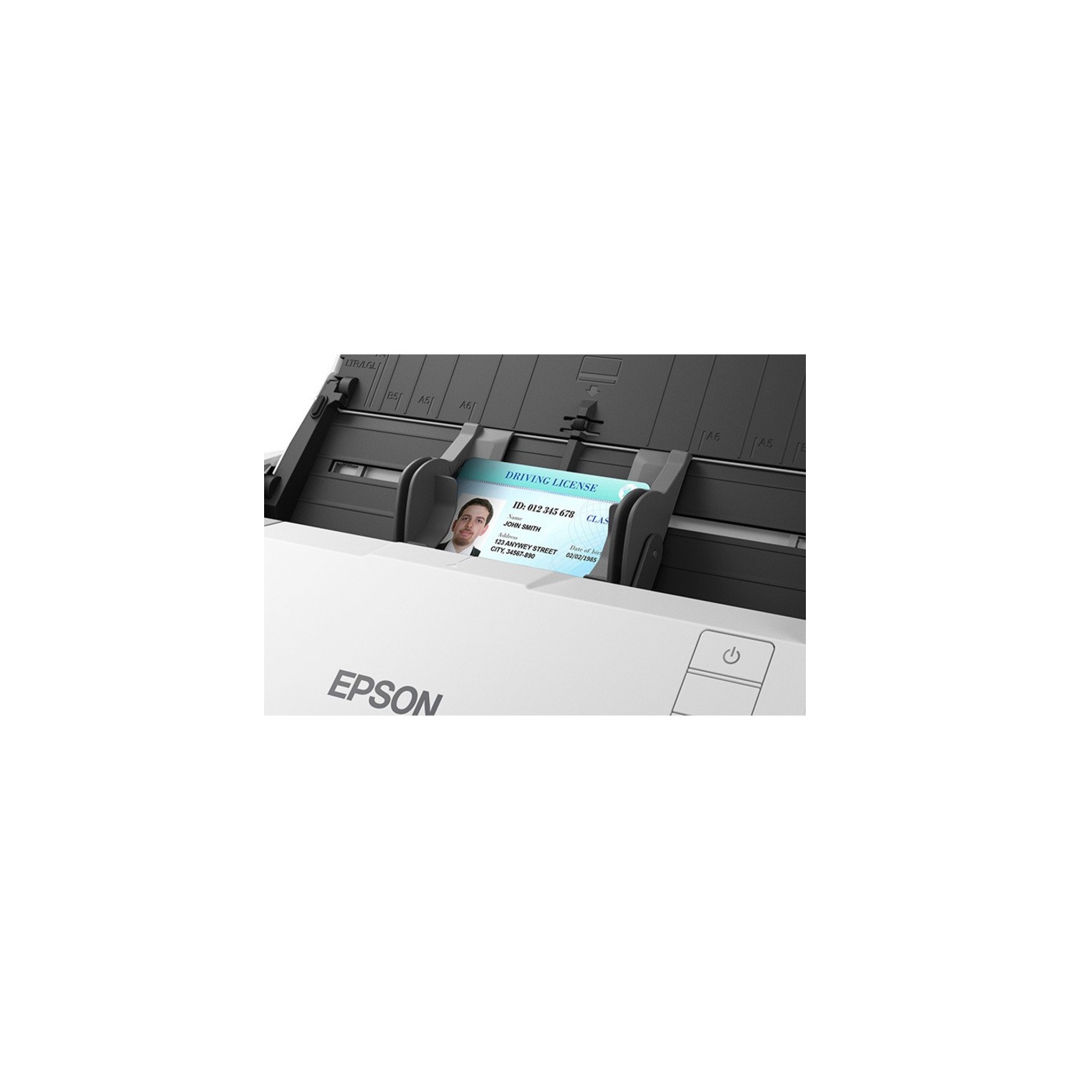 Epson DS-530 II Document Scanner - Black, White