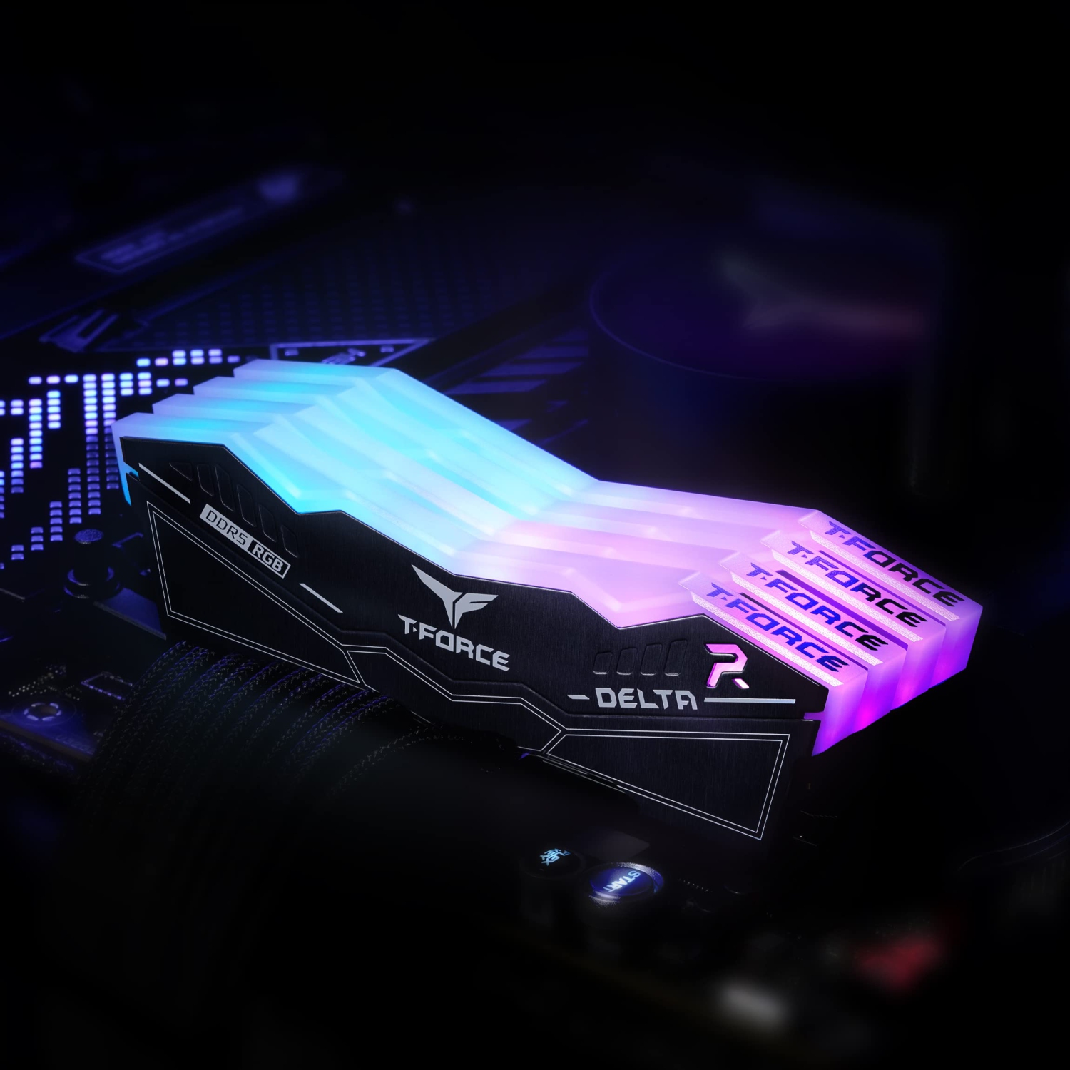 TeamGroup T-FORCE DELTA RGB 32GB (2x16GB) DDR5 6400MHz CL40