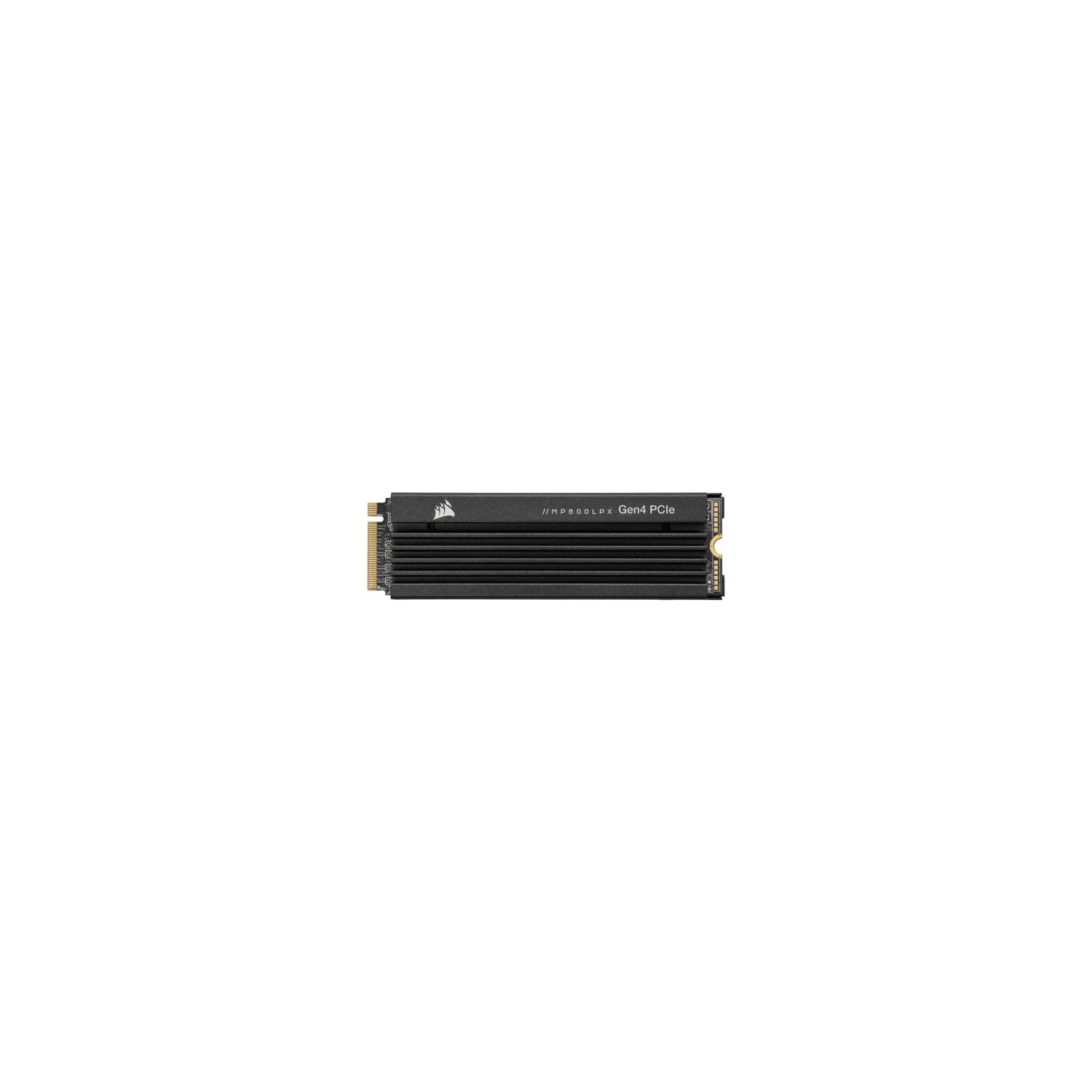 Corsair MP600 PRO LPX 500GB M.2 NVMe 7100MB/s PCIe x4 Gen4 3D TLC NAND Hard Drive SSD Internal Black (CSSD-F0500GBMP600PLP)