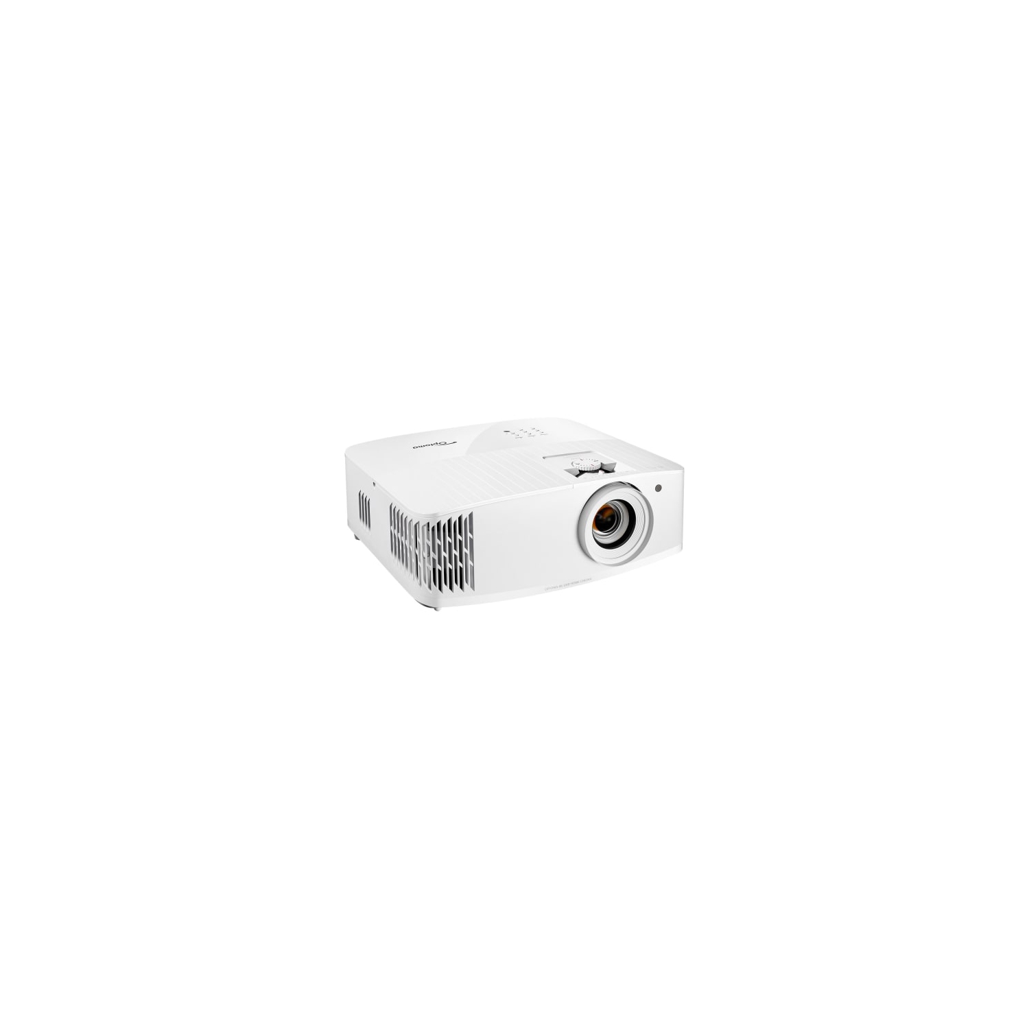 Projecteur de jeu DLP 240 W 3600 lumens d’Optoma avec haut-parleur, HDMI, USB 60 Hz, blanc