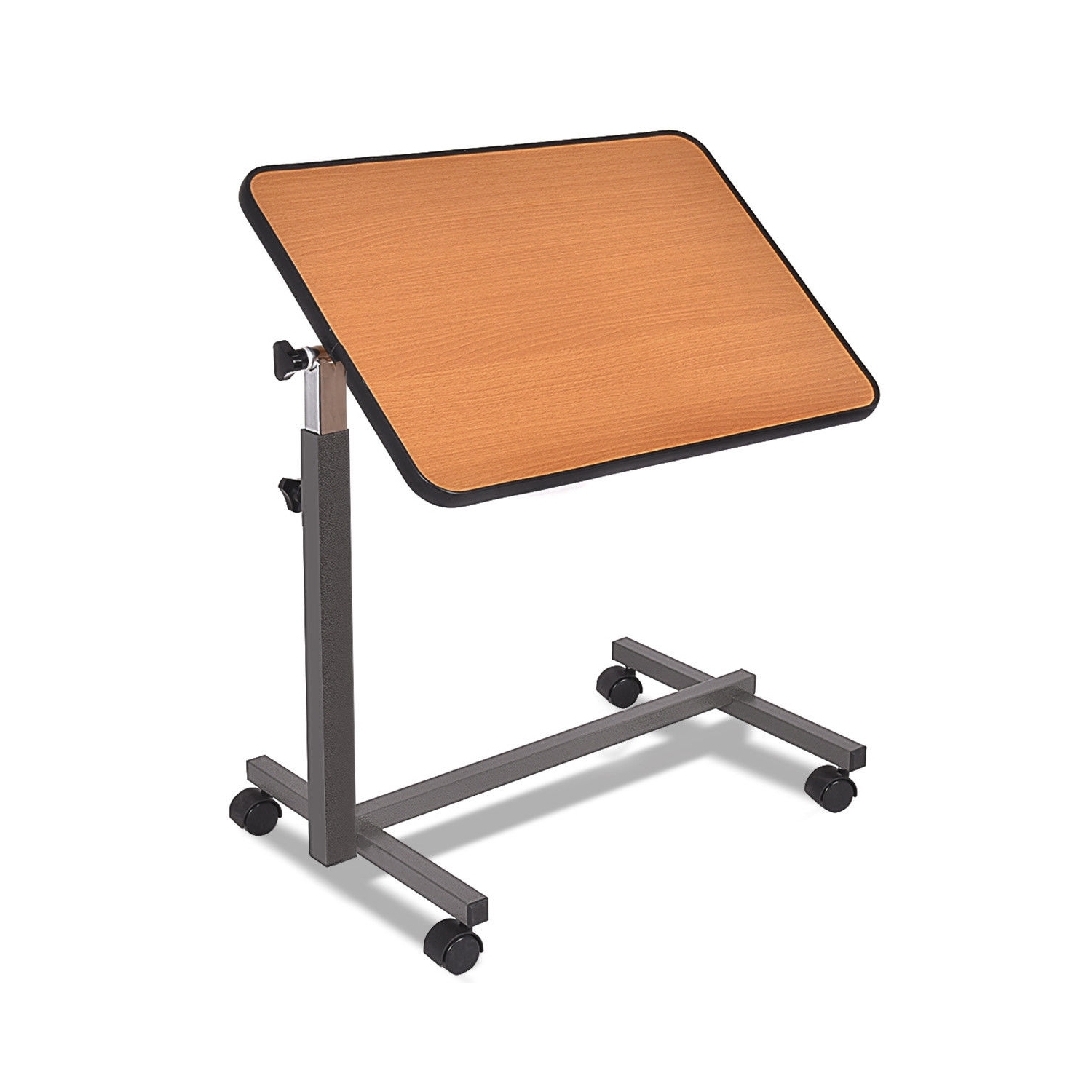 Overbed Rolling Food Tray Table