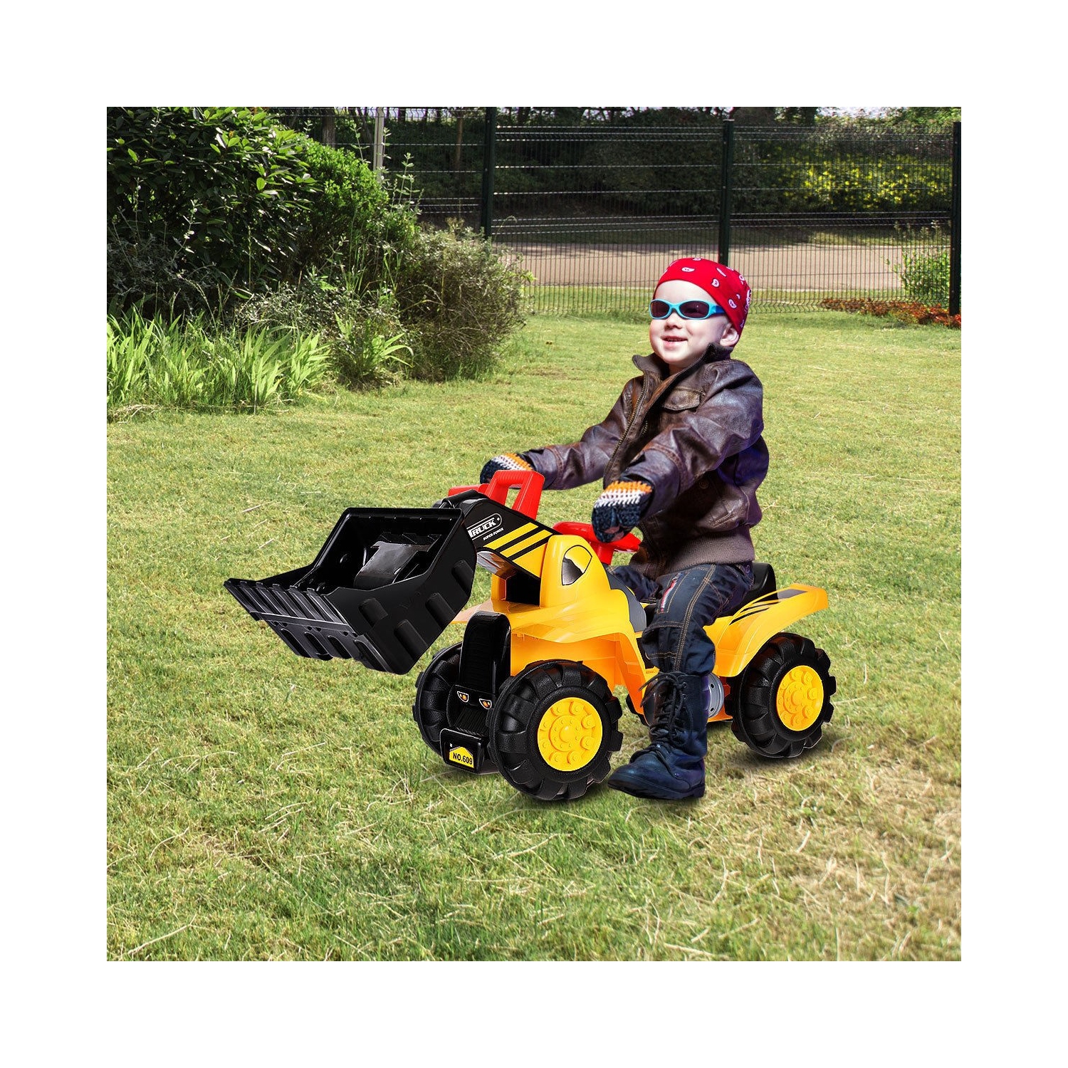 Kids Toddler Ride On Truck Excavator Digger