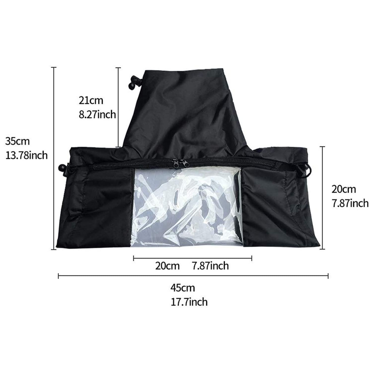 Waterproof Camera Rain Cover Professional Soft Black Camera Rain Covers for All DSLR SLR Cameras