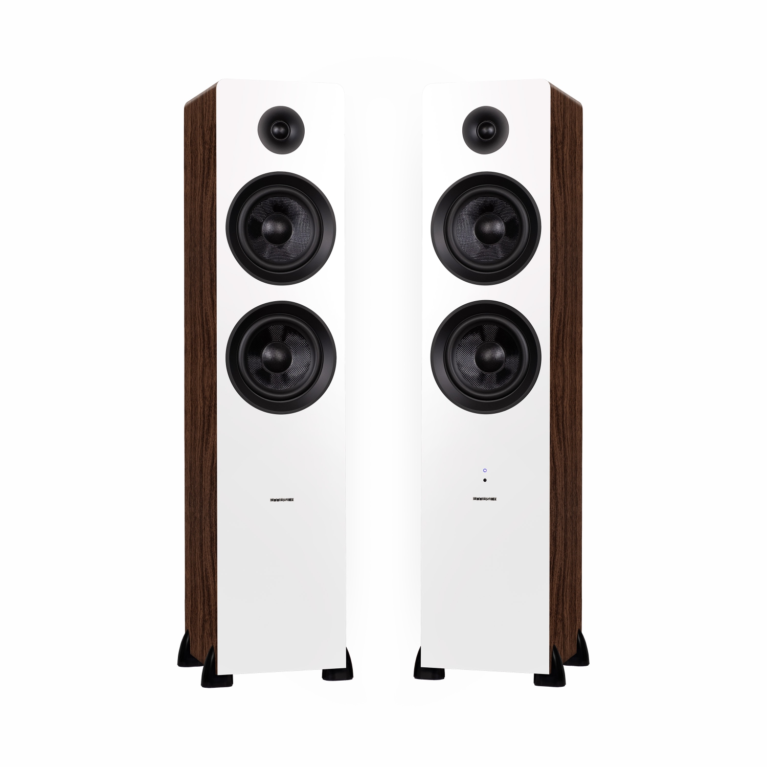 Haut-parleurs colonne amplifiés 2 voies Ai81 de Fluance avec amplificateur intégré de 150 W pour téléviseur, tourne-disque, PC et Bluetooth