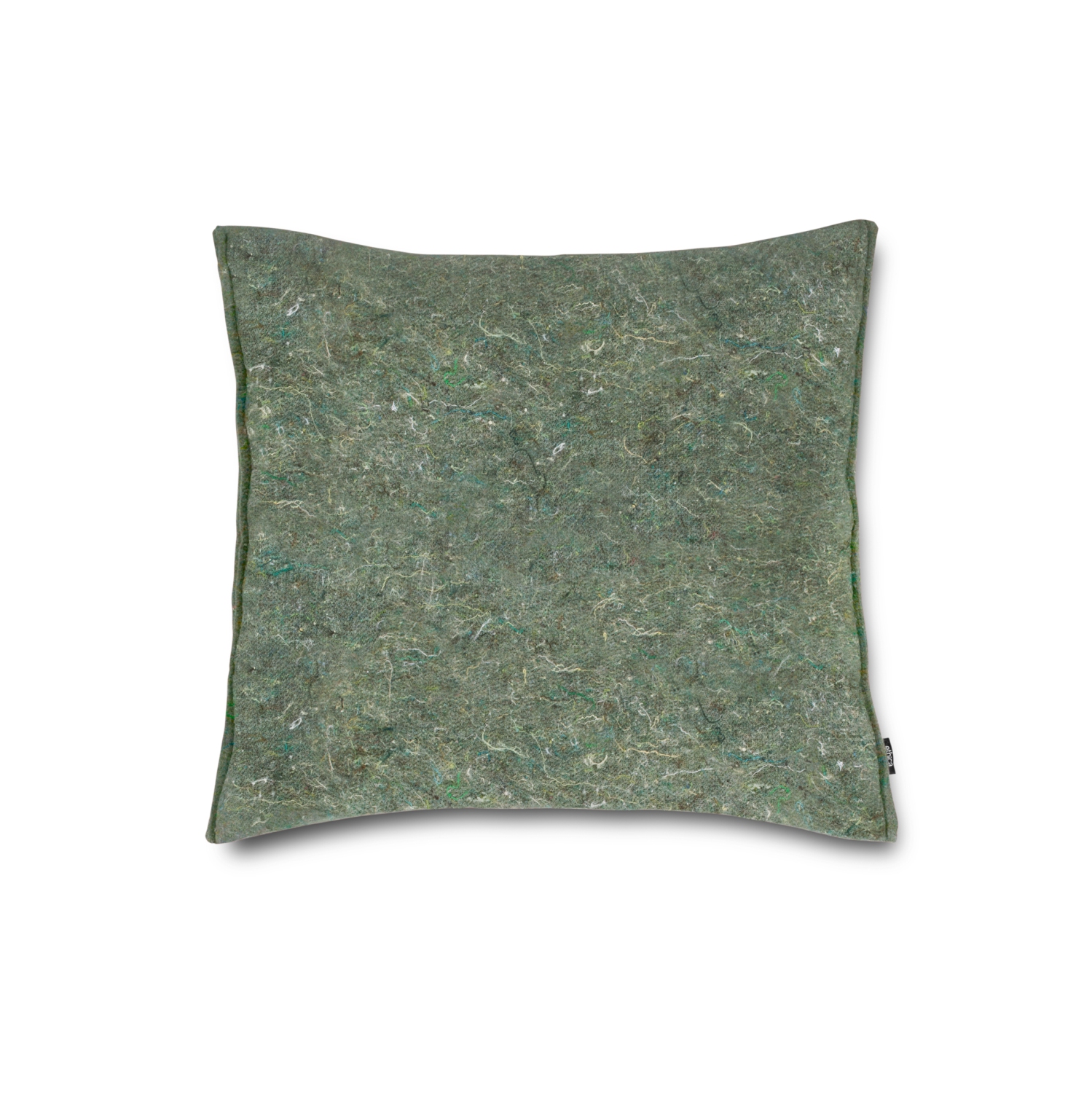 Le coussin carré en feutre recyclé - Vert