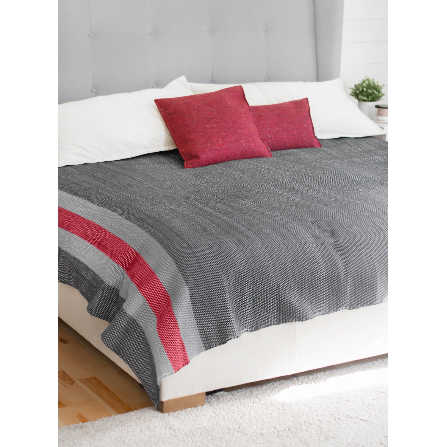 ETHICA Hand Made Woven blanket