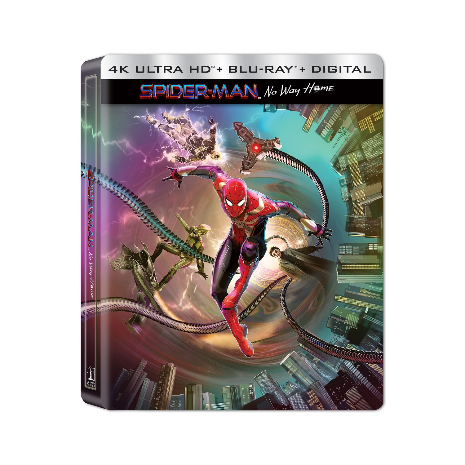 Spider-Man : No Way Home [SteelBook] [Blu-ray/Blu-ray Ultra HD 4K]