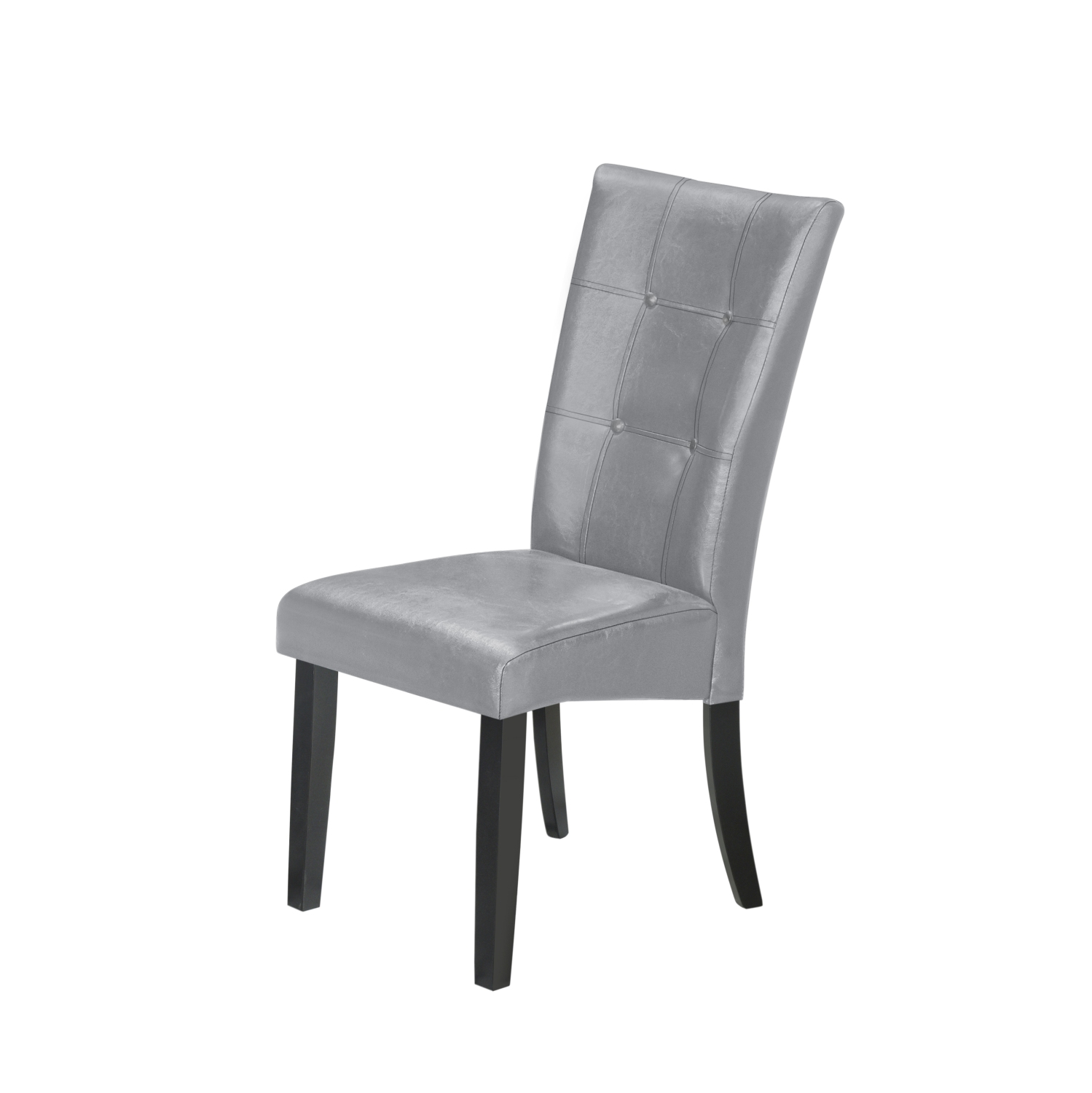 Aerys – Ensemble de table de salle à manger avec surface en faux marbre, 4 chaises grises et 1 banc gris