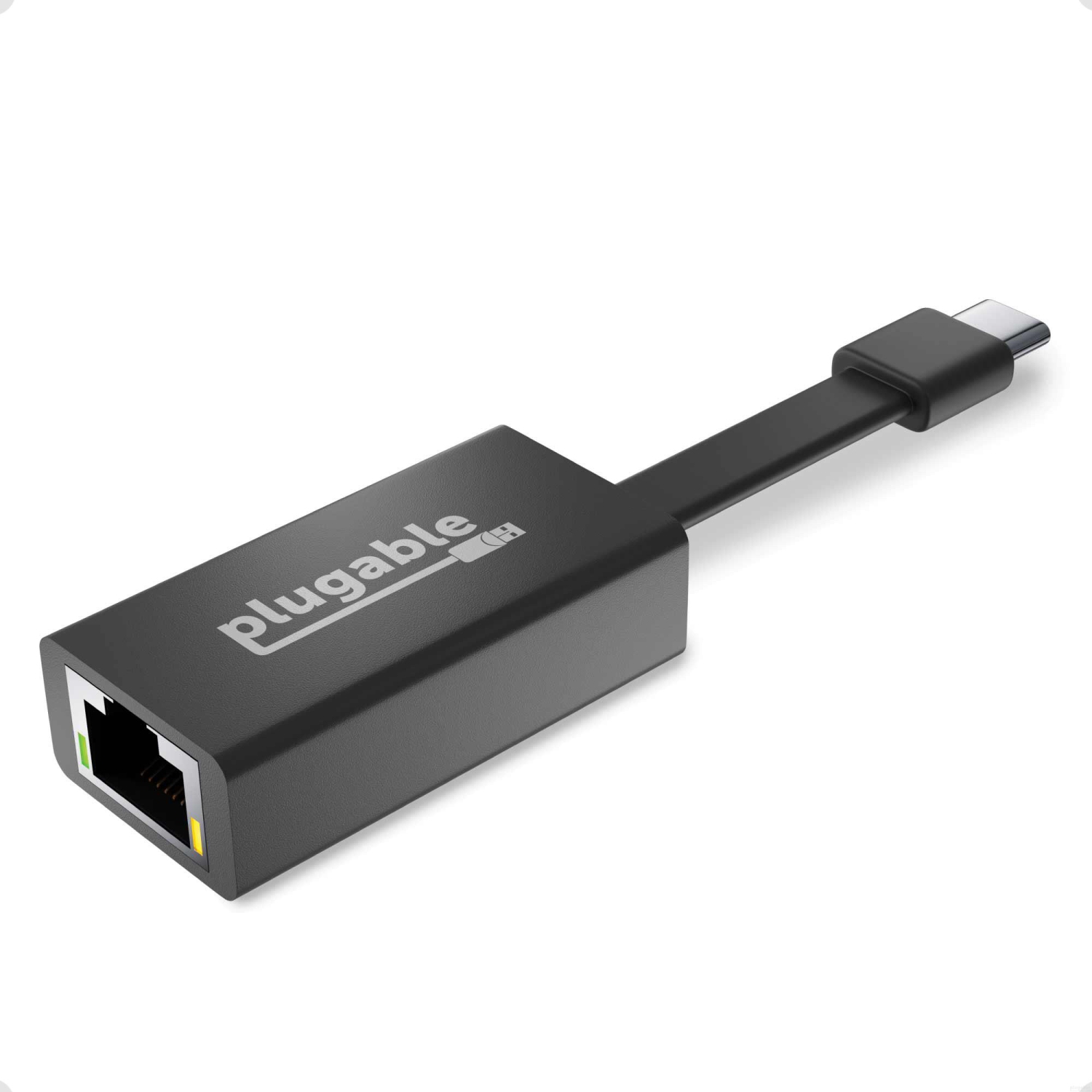 Plugable USB C to Ethernet Adapter, Fast and Reliable Gigabit Speed, Thunderbolt 3 to Ethernet Adapter Compatible with Macbook Pro, Windows, macOS,