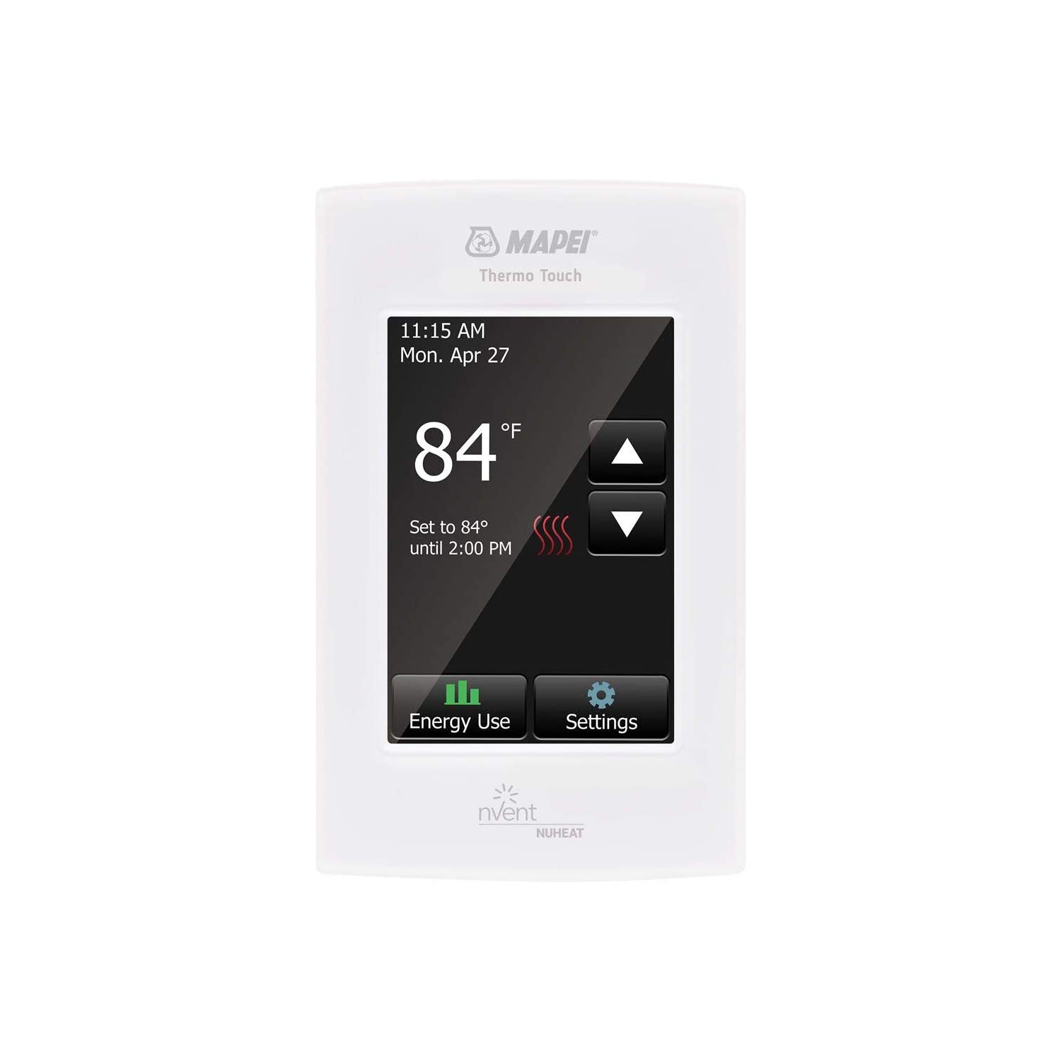 Mapei 2855201 Touchscreen Programmable Radiant Floor Heating Thermostat