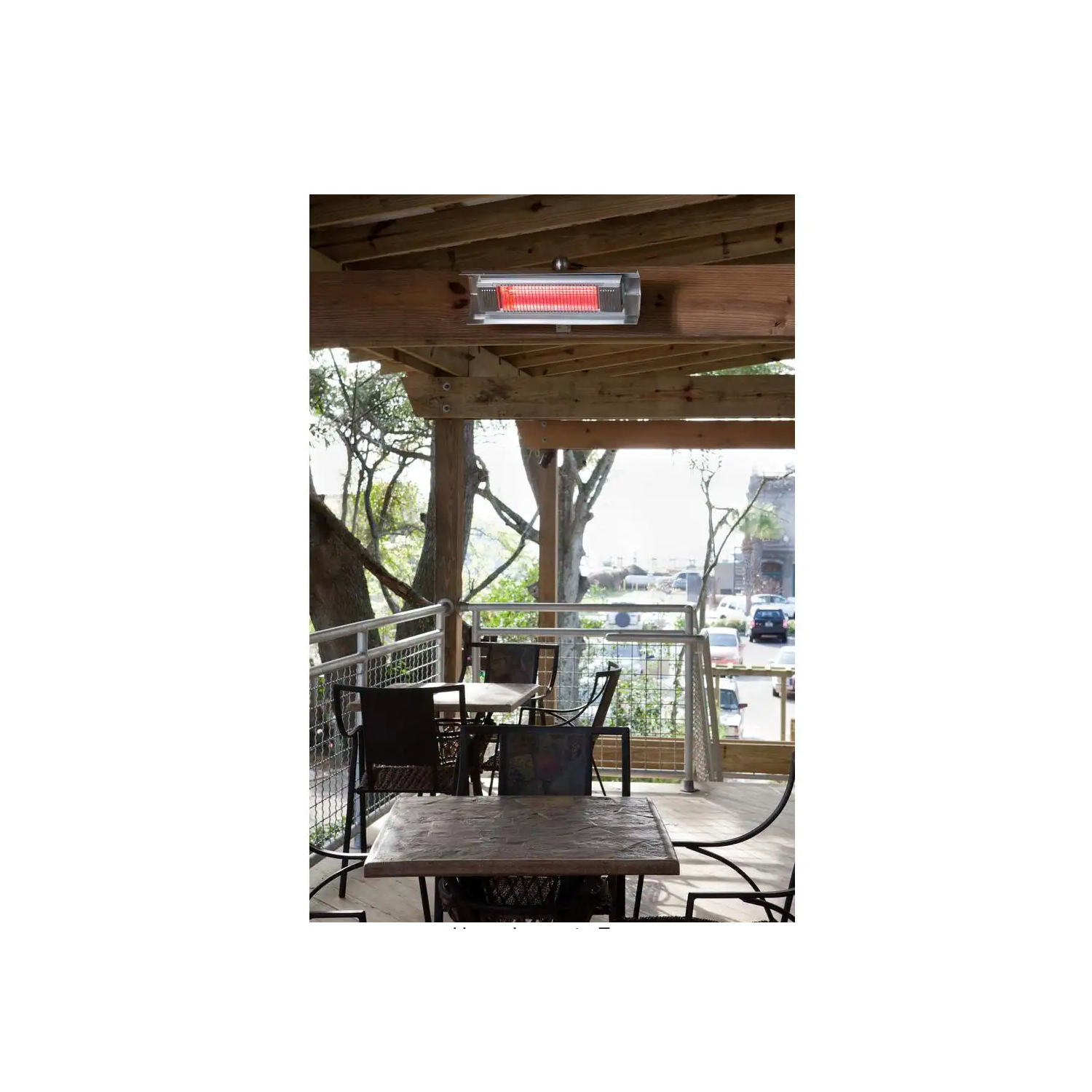 Fire Sense Chauffage de terrasse électrique mural de 1 500 watts - 02110