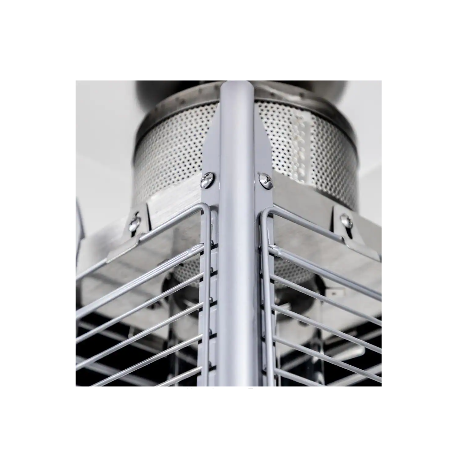 Legacy Heating Chauffe-flamme de terrasse en tube de verre 40 000 BTU, acier inoxydable CAPH-GT-SS