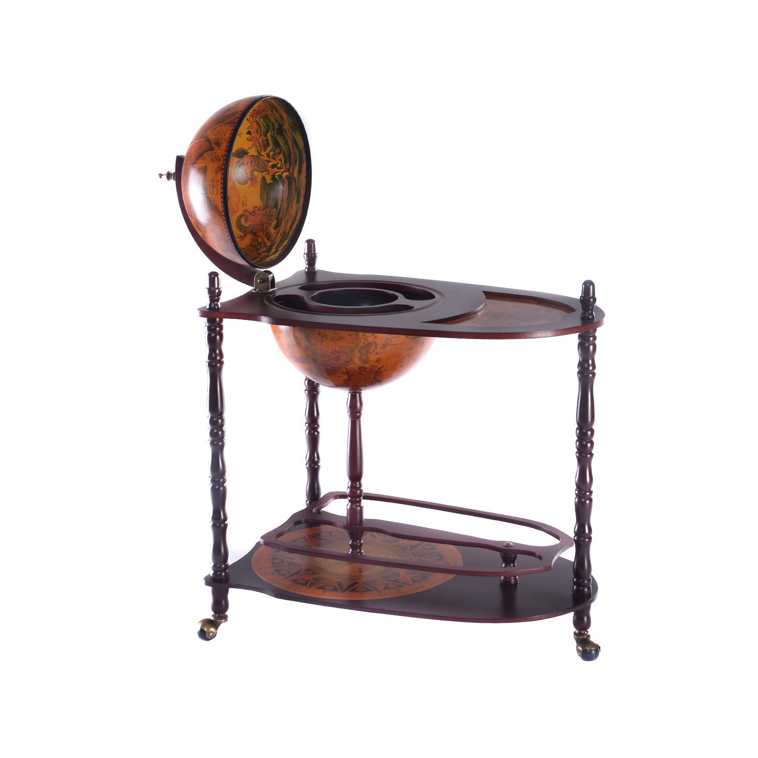 2-Piece Patio Set with Comfortable Cushioned Seat & Coffee Table – Balcony or Porch Ready