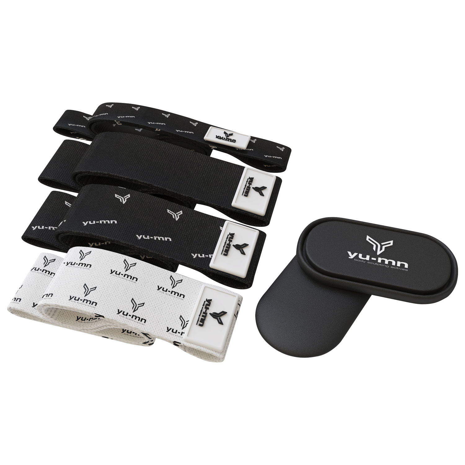 Ensemble de bandes de résistance avec semelles de glisse de Yu-mn