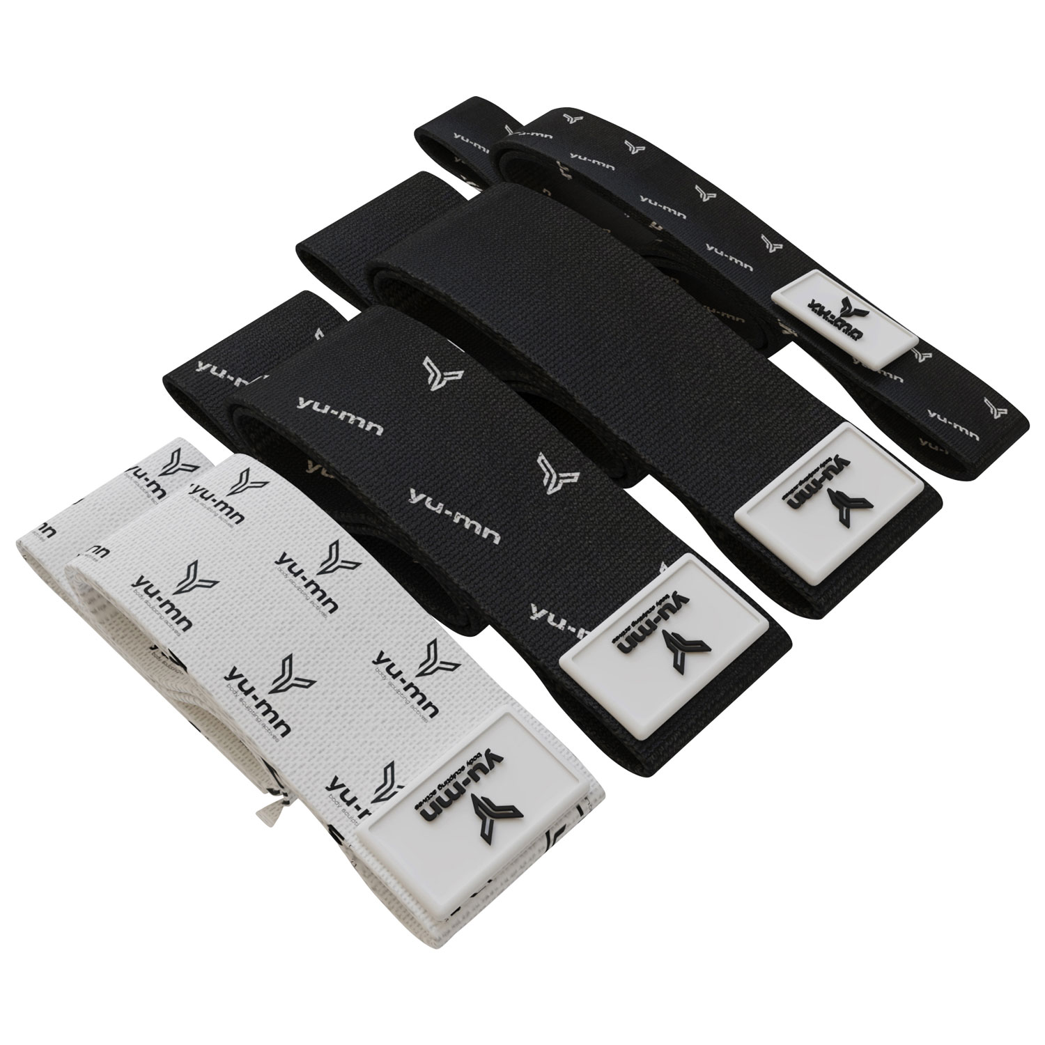 Ensemble de bandes de résistance avec semelles de glisse de Yu-mn