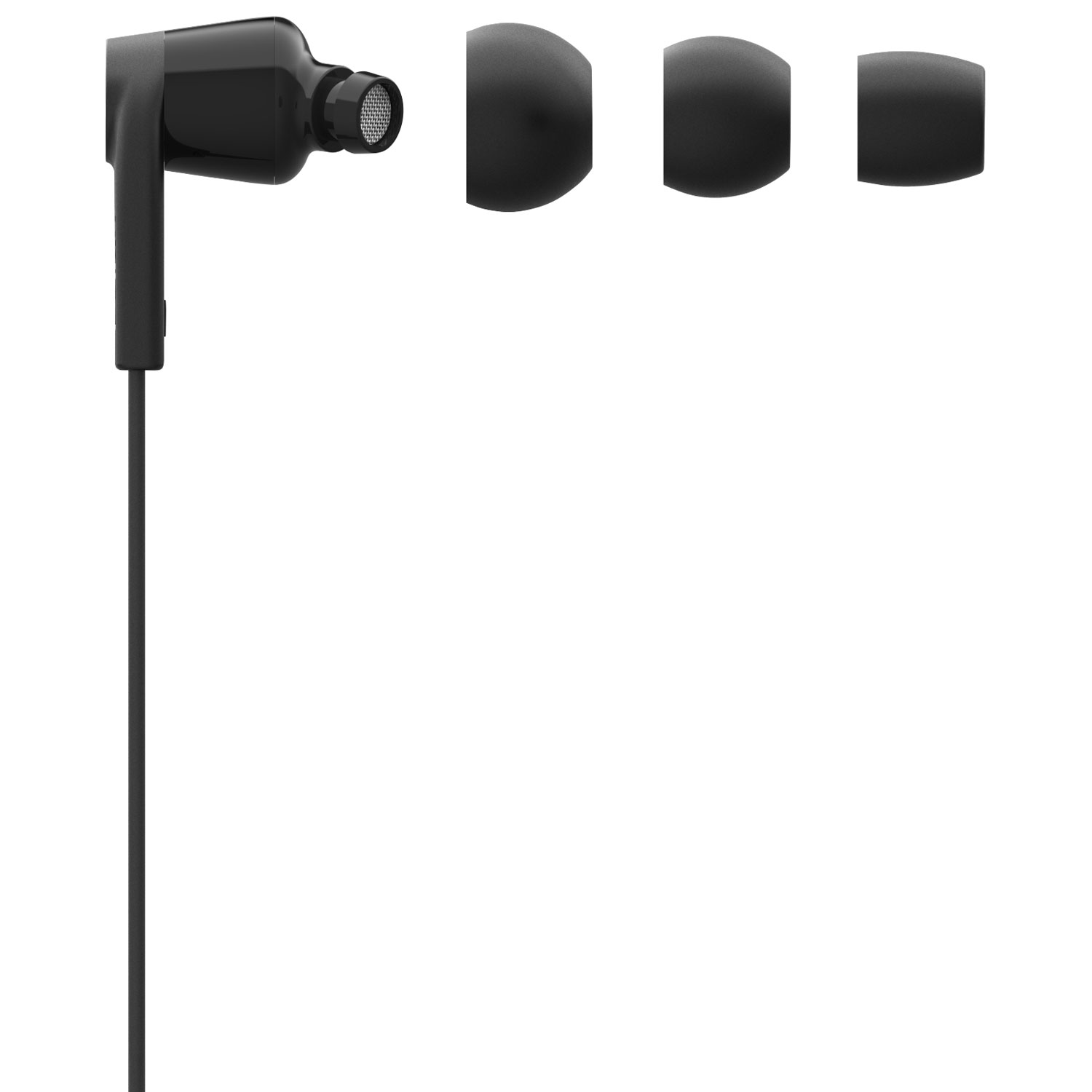 Belkin SoundForm In-Ear Sound Isolating Headphones with Lightning Connector - Black