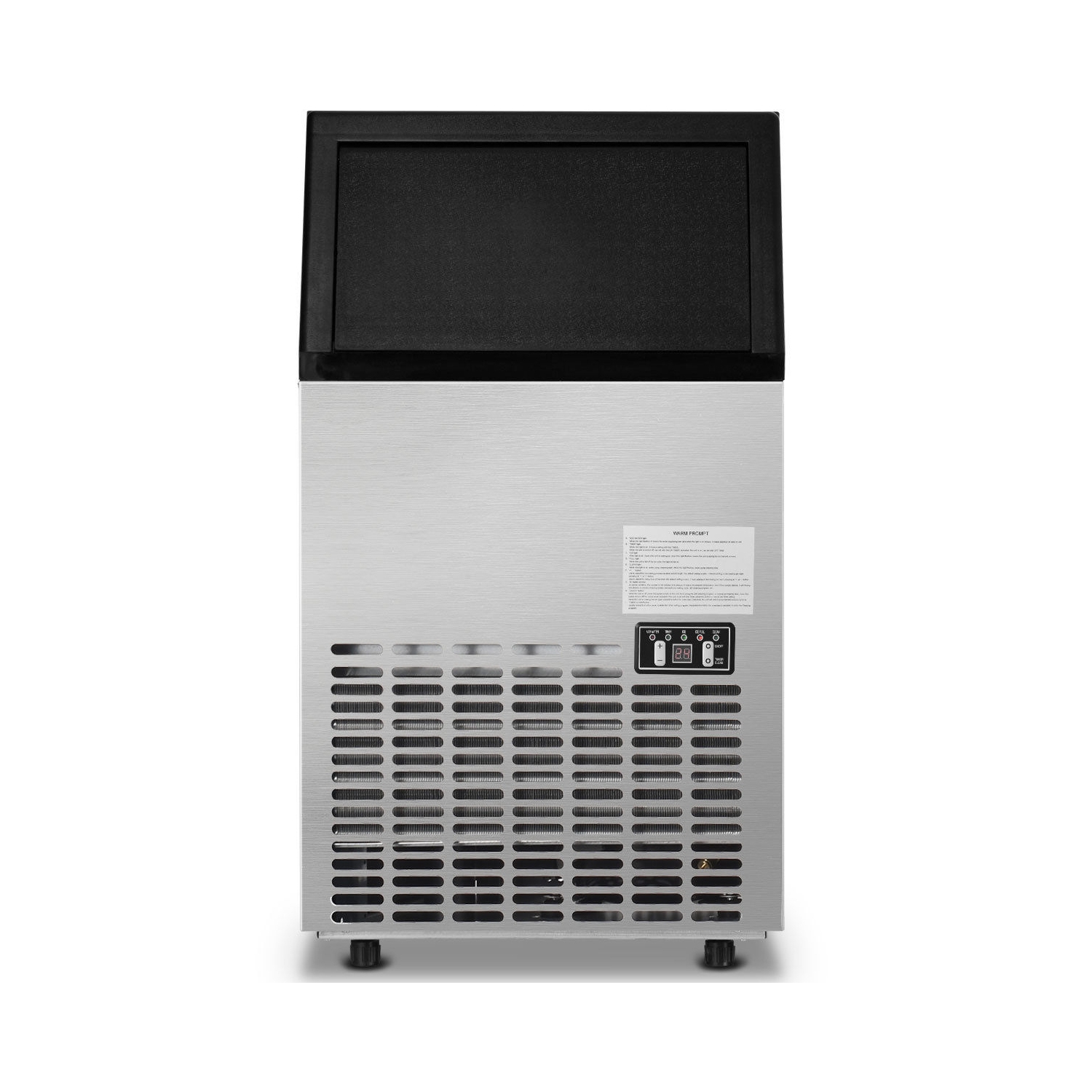 Portable Built-In Stainless Steel Ice Maker, Commercial Grade for High-Capacity Use