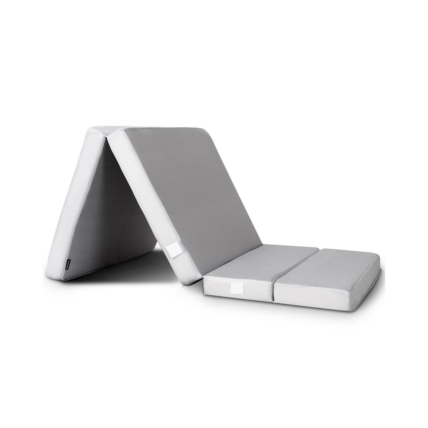 Matelas en mousse avec poignées de 4 po pour canapé-lit pliant, lit 1 place