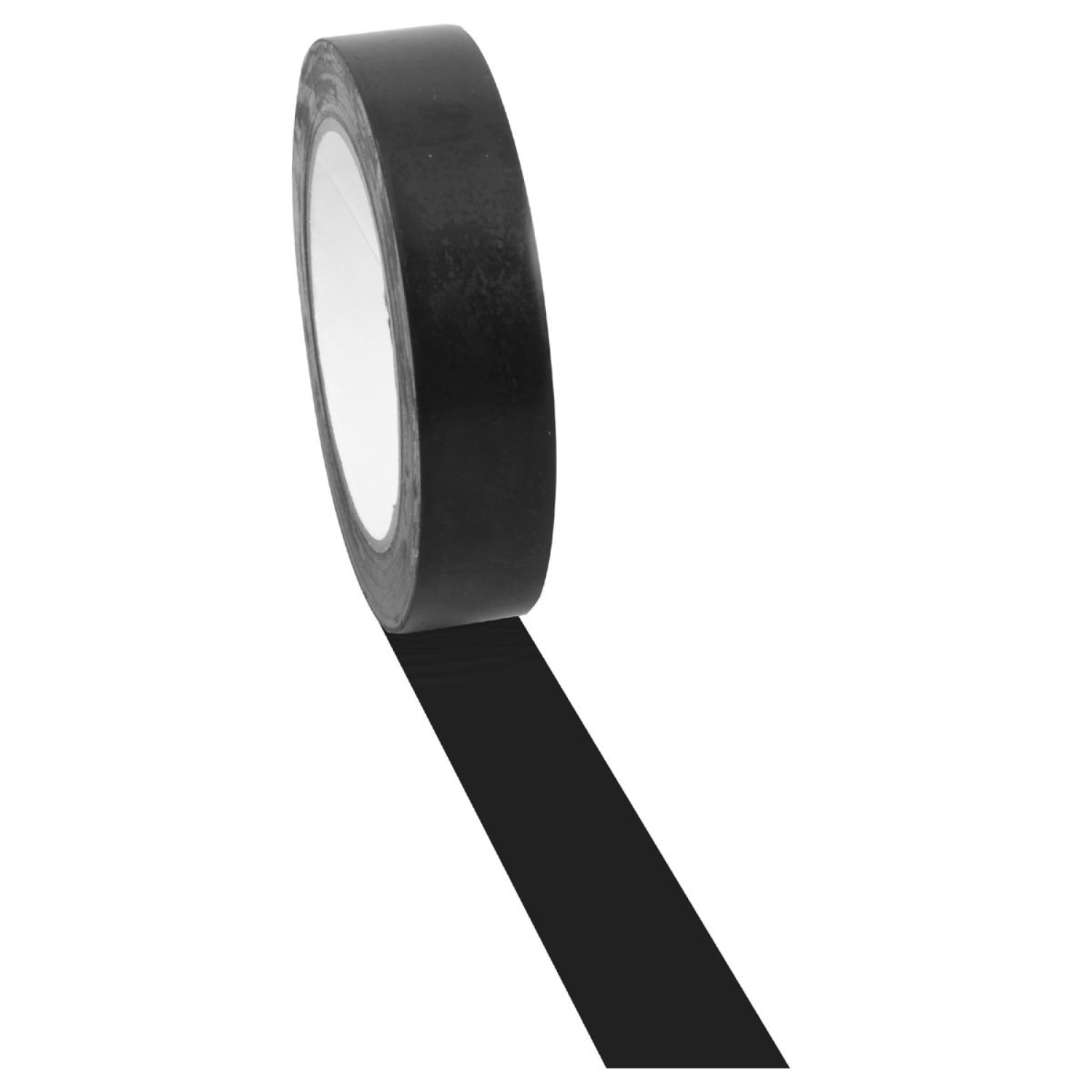 PRISP Ruban Adhésif pour Marquage - rouleau de 3.8 cm x 55 mètres, Noir