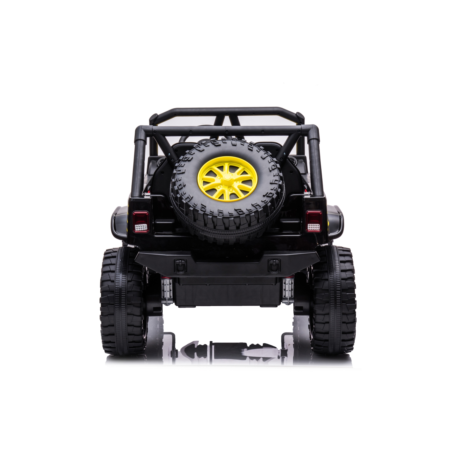 Jouet porteur 2 places Freddo Raider de 24 V avec sièges en cuir, éclairage DEL et télécommande