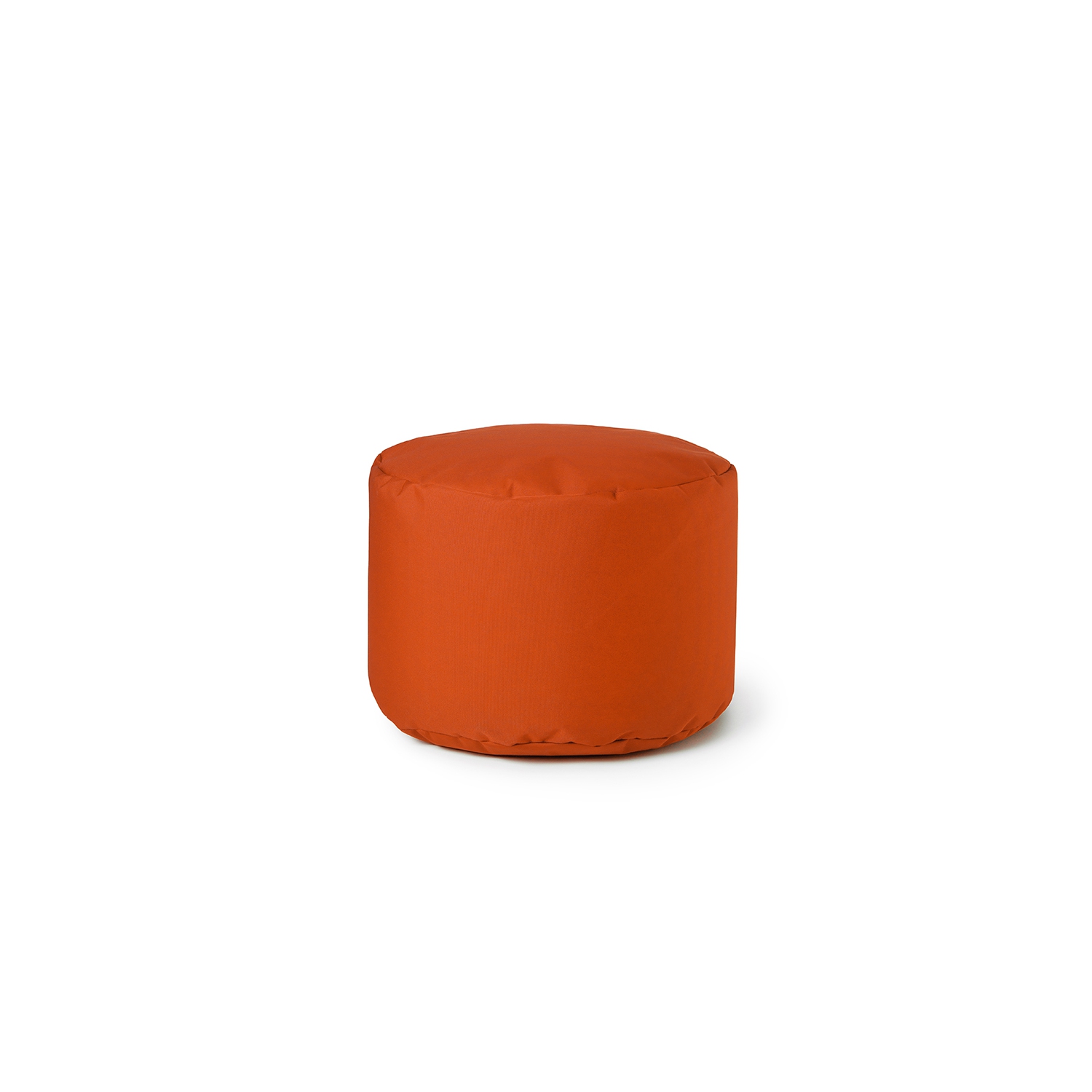 Pouf repose-pieds - Tangerine