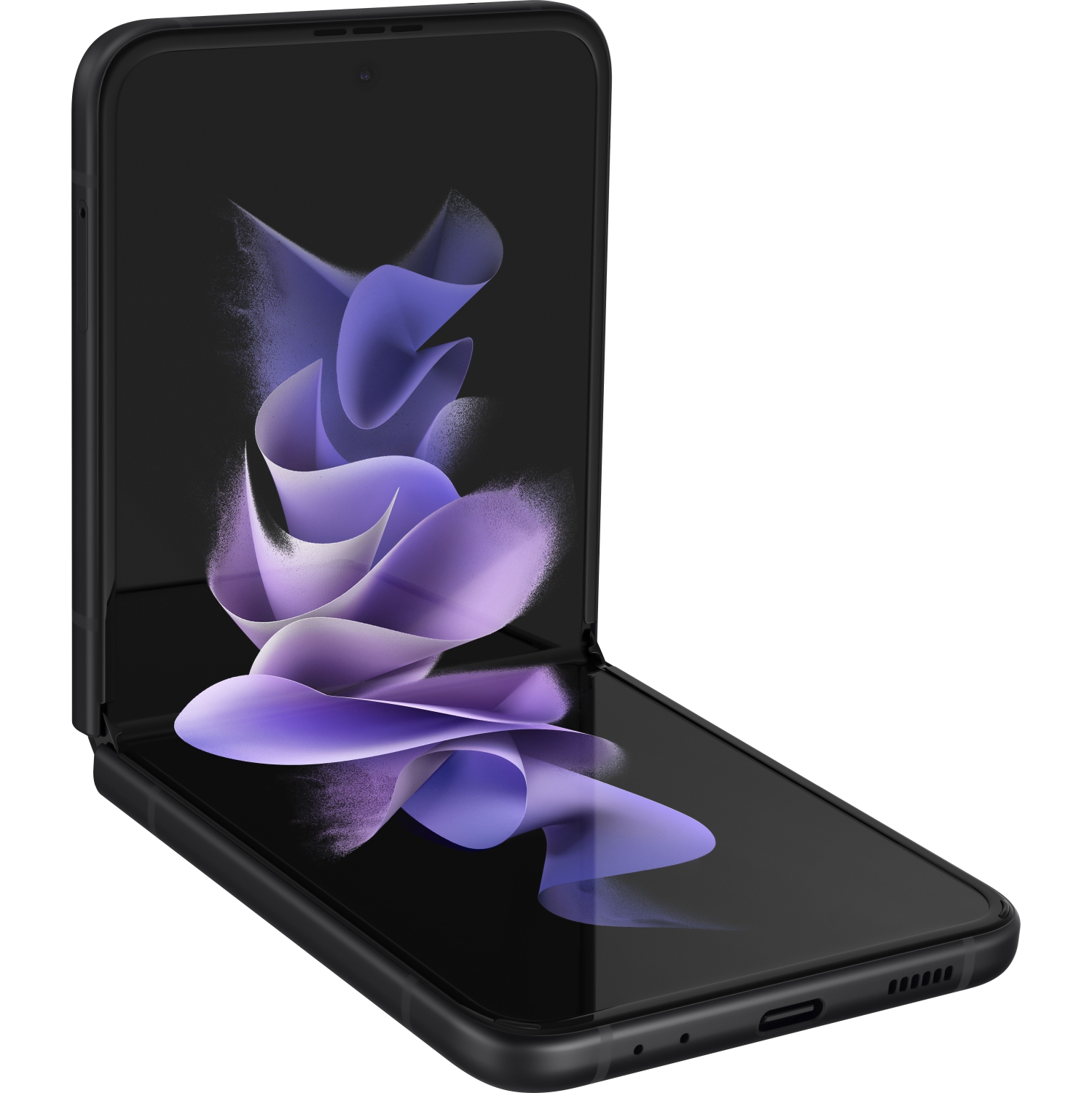 Refurbished (Excellent) - Samsung Galaxy Z Flip3 5G 128GB - Phantom Black - Unlocked