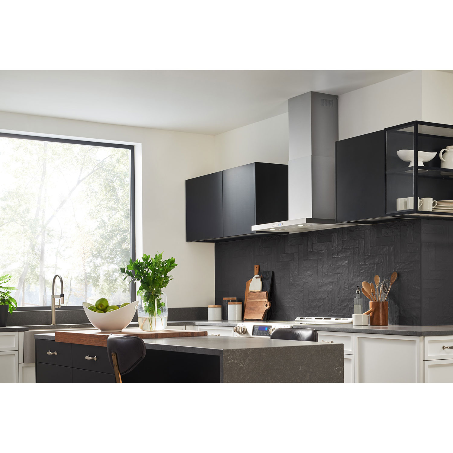 Hotte de cuisinière murale de 30 po de Broan - Acier inoxydable