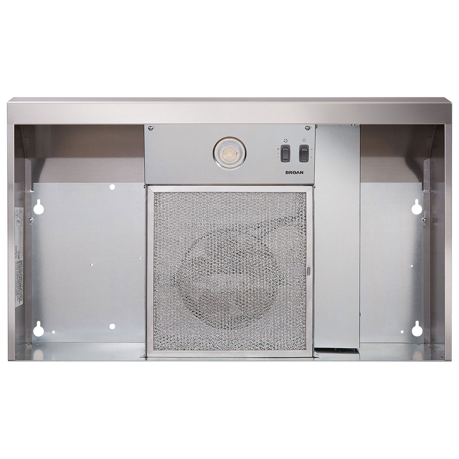 Hotte de dessous d'armoire de 30 po de Broan - Acier inoxydable