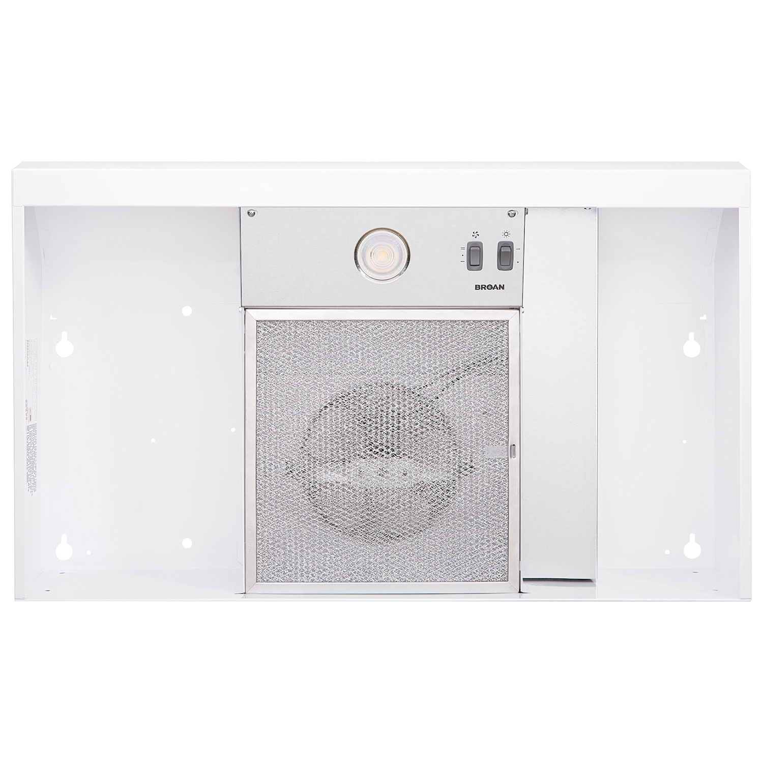 Broan 30" Under Cabinet Range Hood - White