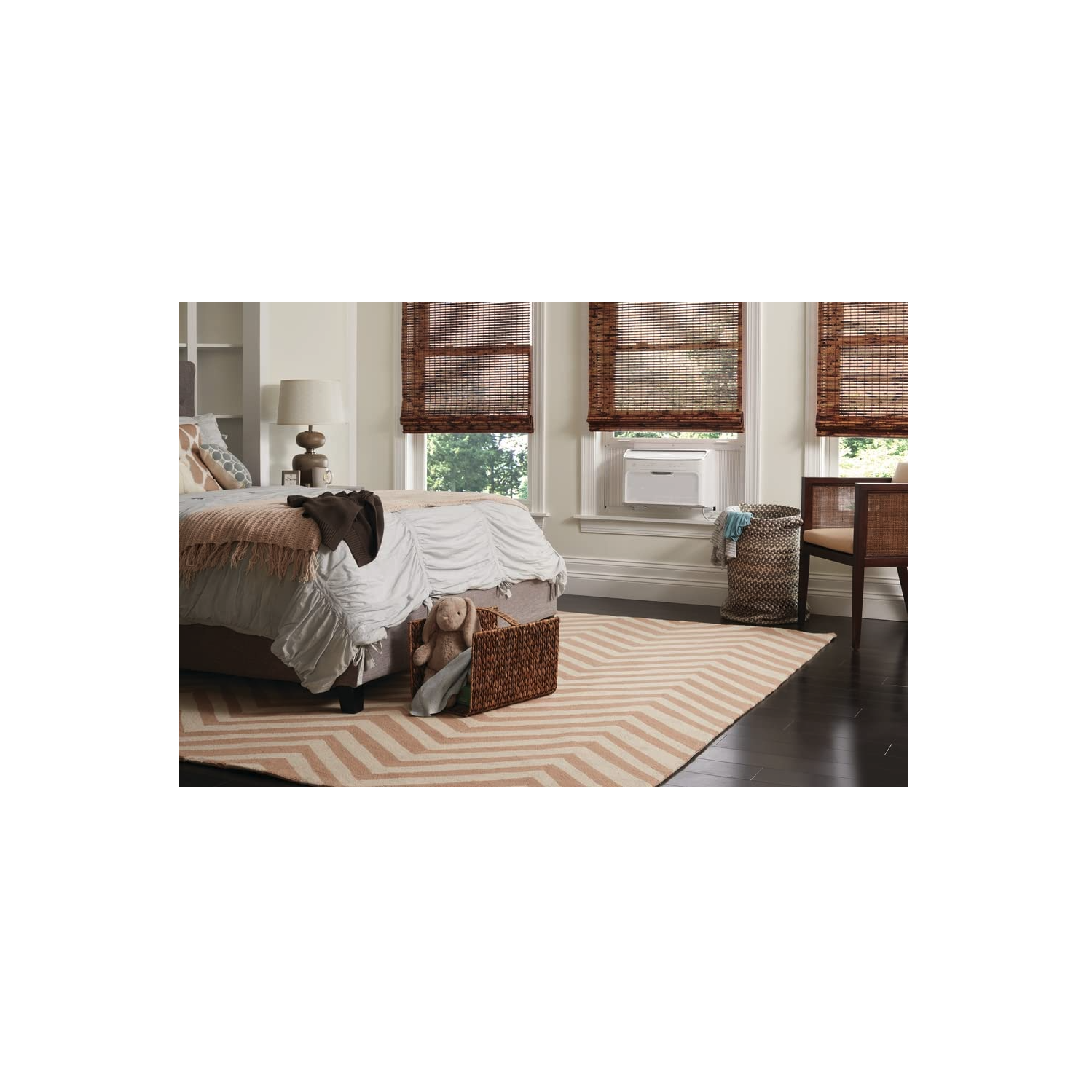 Frigidaire 12,000 BTU Window Air Conditioner, Inverter Quiet Temp Room with Wi-Fi Connected, Energy Star Certified, Easy-to-Clean Washable Filter,