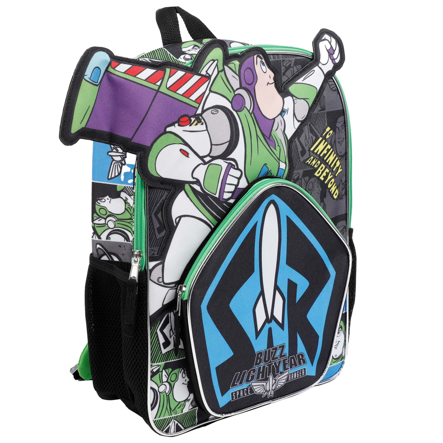 Buzz Lightyear Space Ranger Collage 16" Kids Backpack