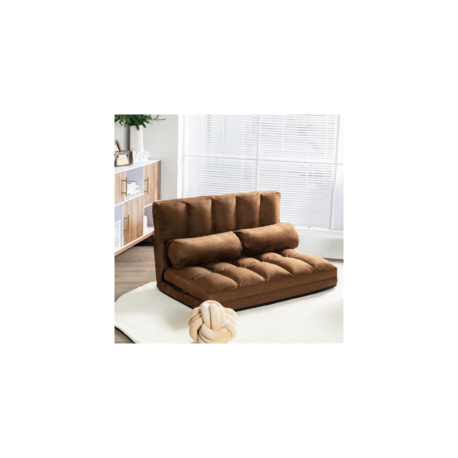 Canapé-lit pliable au plancher à 6 positions