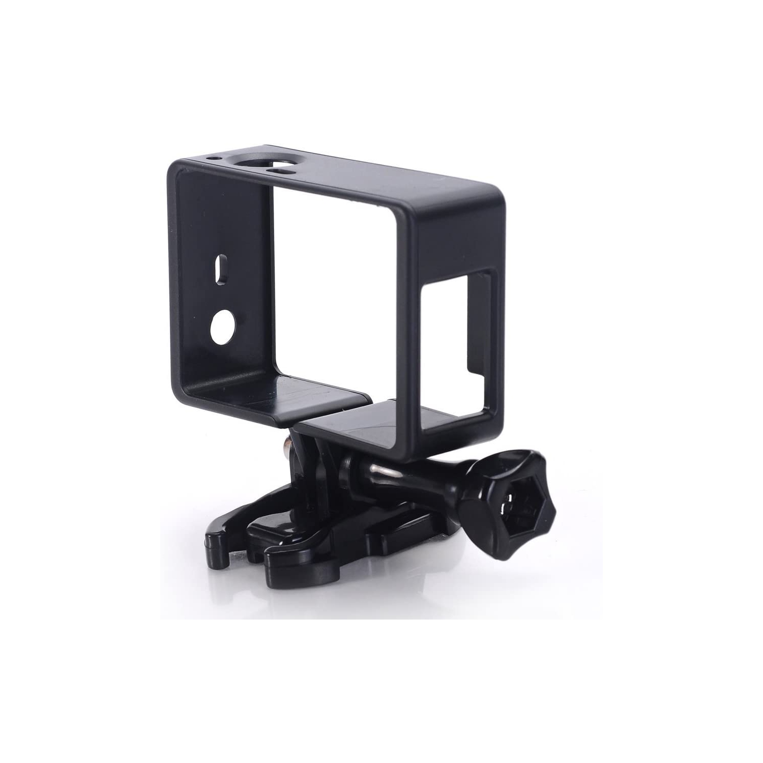 Frame Mount for GoPro Hero 4 3+, and 3 Light and Compact Housing All Slots Fully Accessible, with Large Thumbscrew and Quick Release Mount