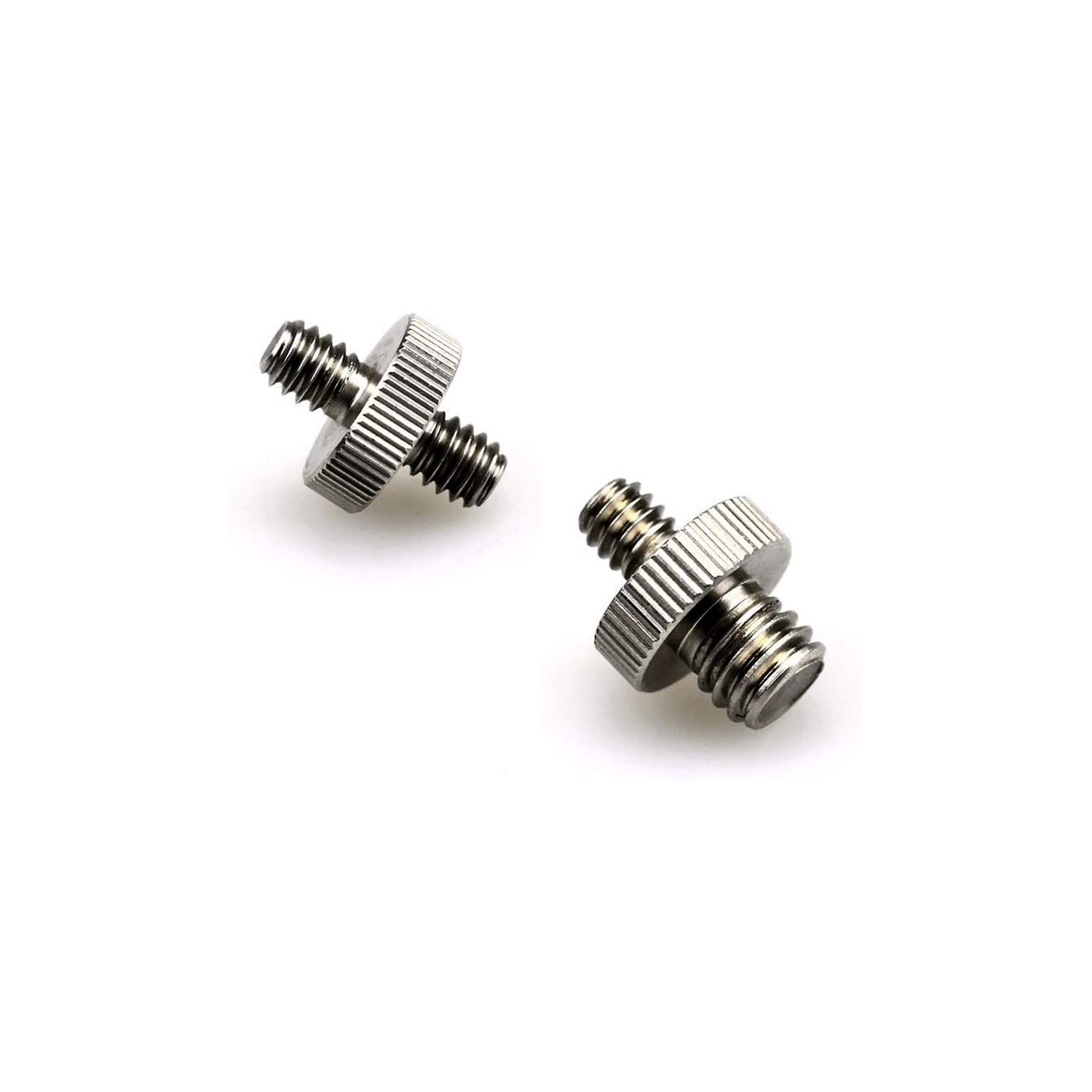 12 – Convertisseur d’adaptateur à vis pour appareil photo pour tête à pied trépied, mâle 4 pi à mâle 4 pi, mâle 4 pi à mâle 3 pi 8 po, femelle 4 pi à